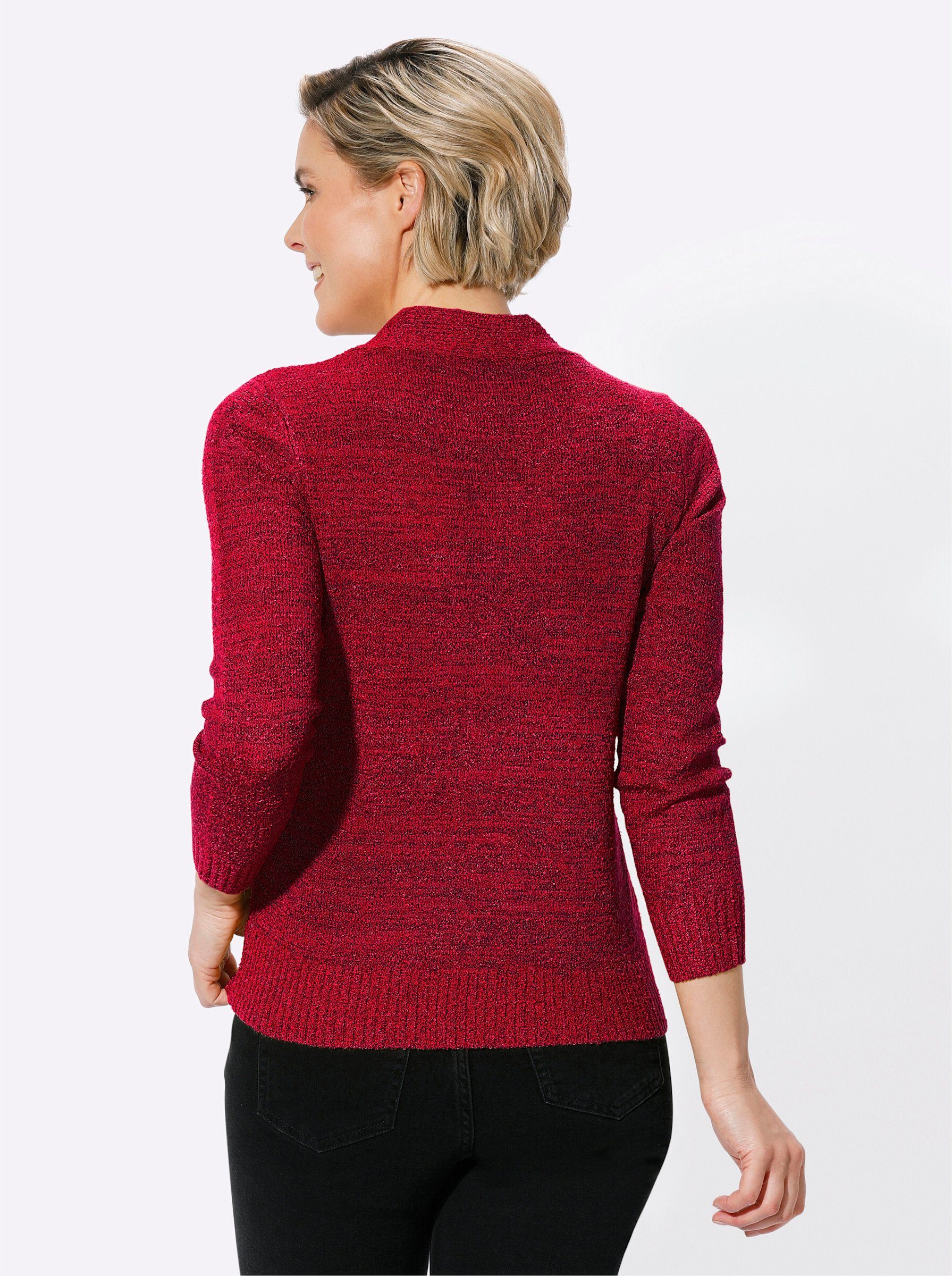 Witt Strickpullover Bouclé-Pullover günstig online kaufen