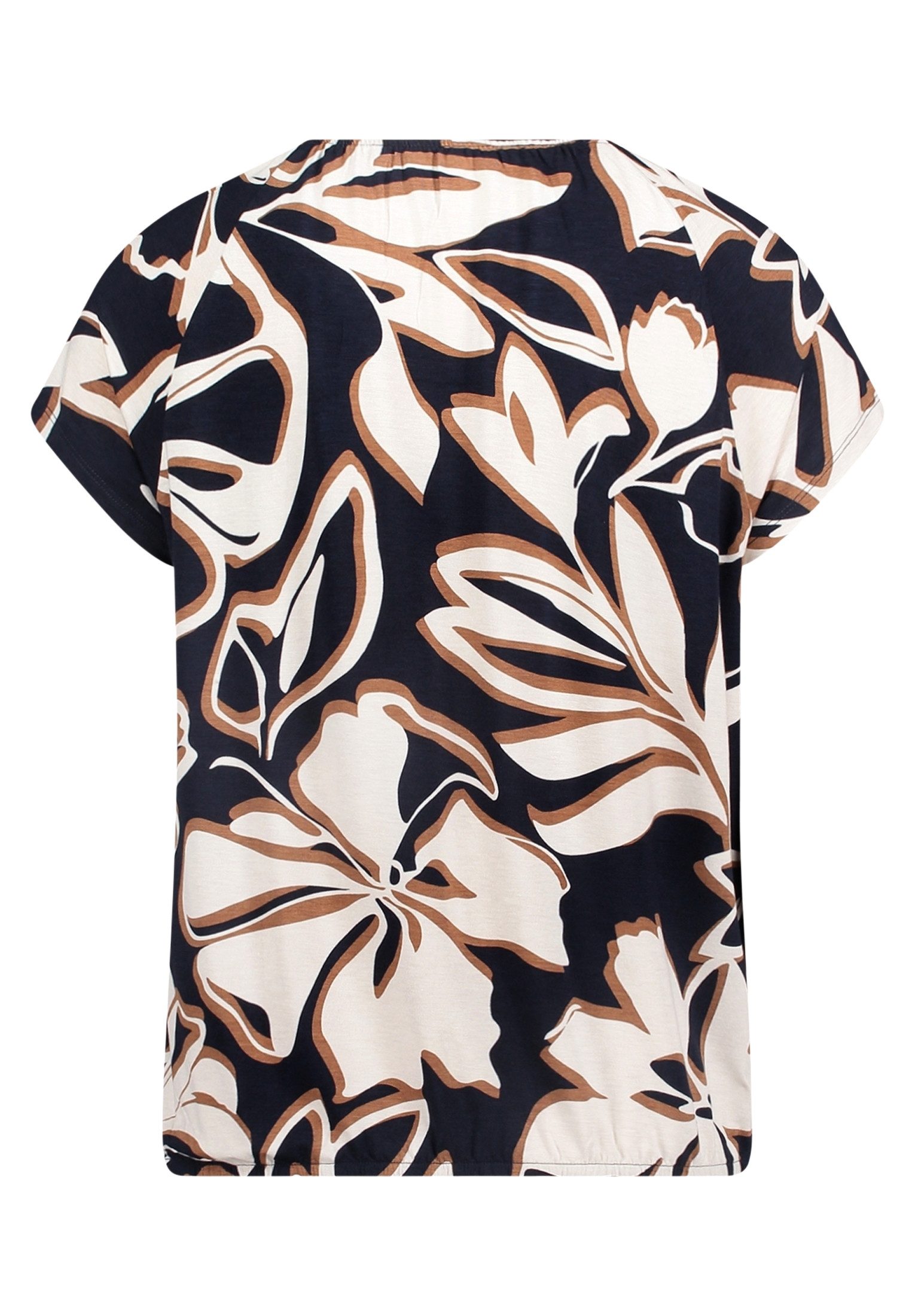 Betty Barclay Kurzarmshirt Damen mit Gummizug (1-tlg)