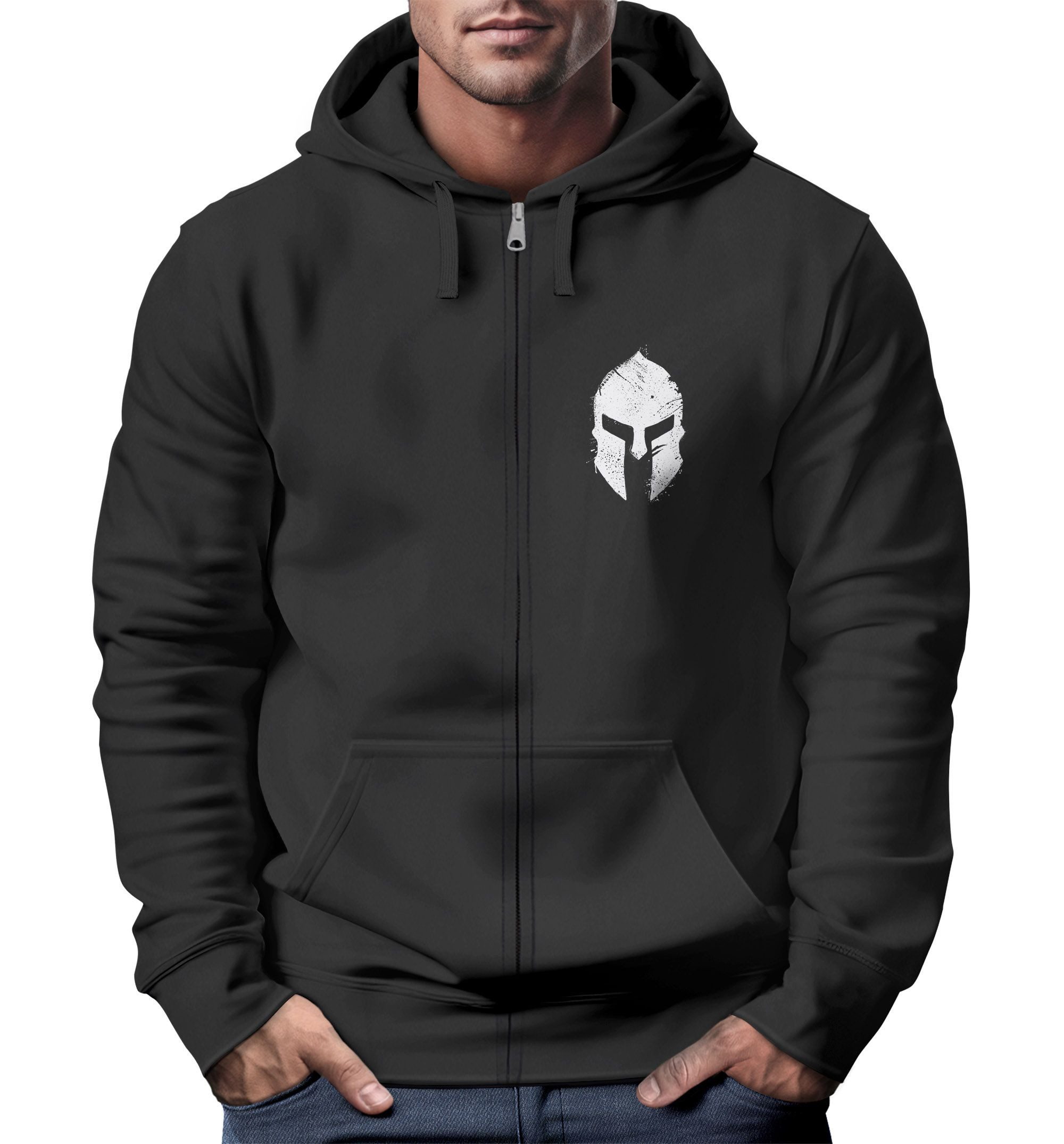 Neverless Sweatjacke Herren Sweatjacke Kapuze Zip günstig online kaufen