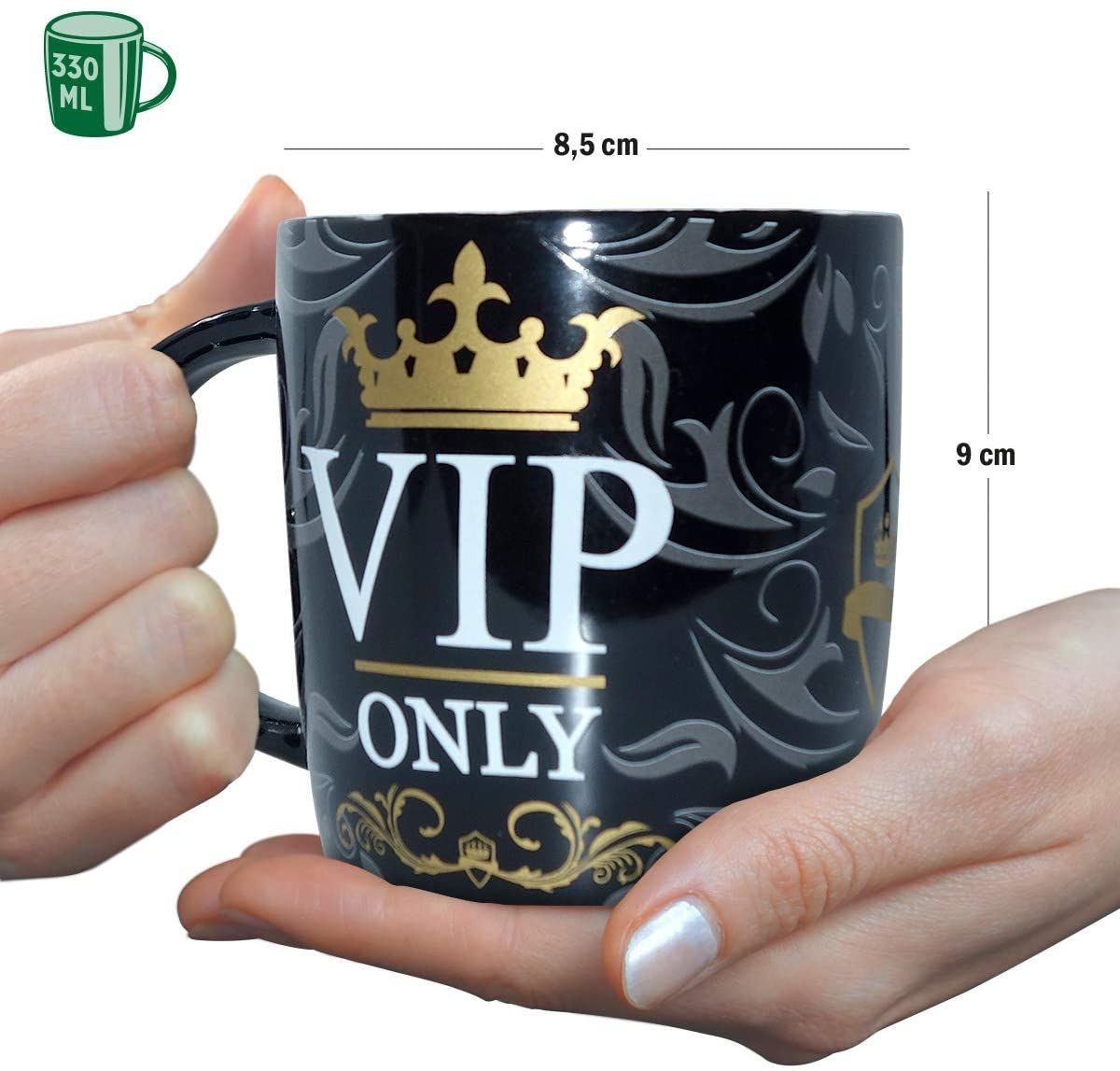 VIP - Kaffeetasse Nostalgic-Art - Tasse Achtung Only