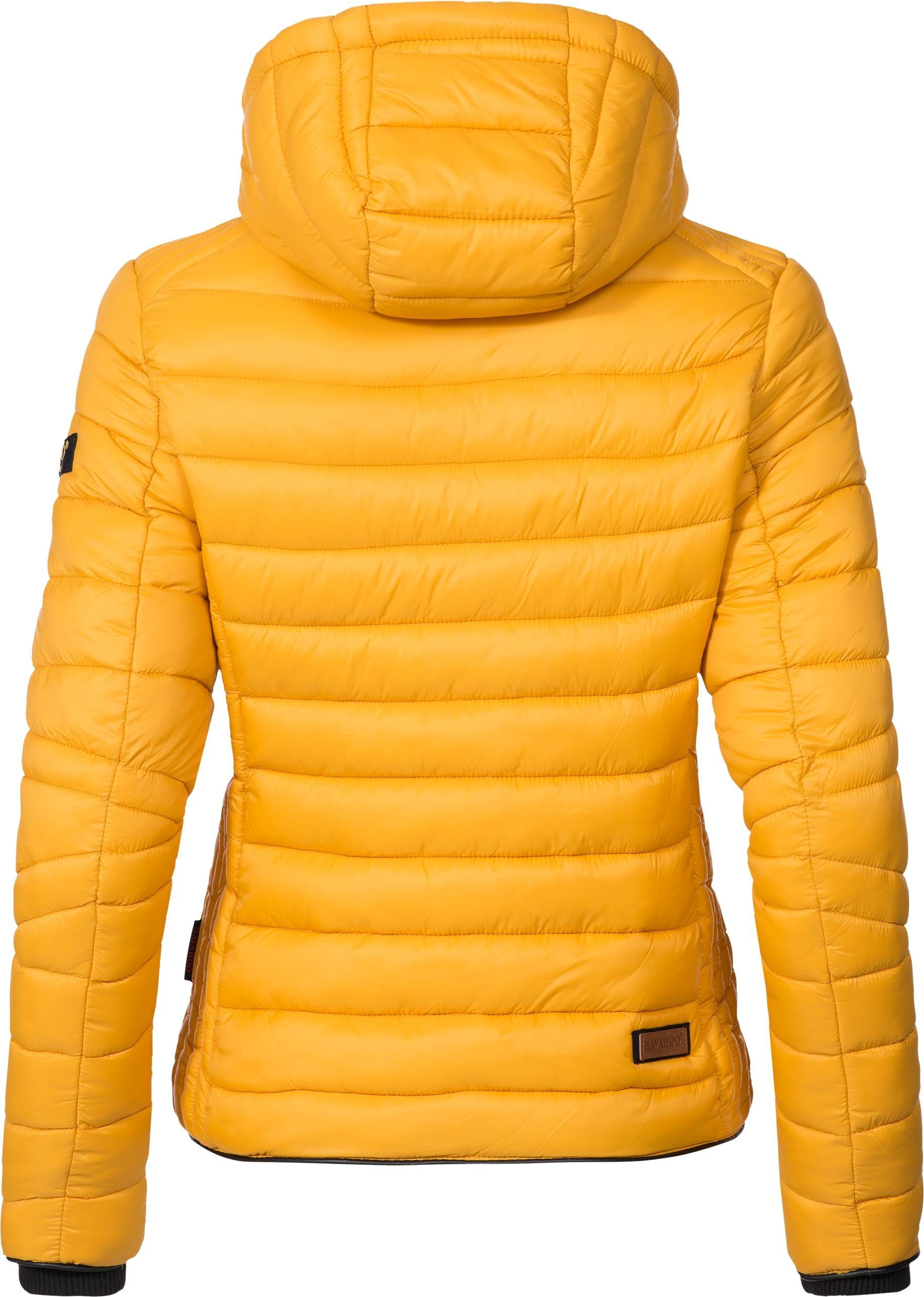 Navahoo Steppjacke Lulana leichte Übergangsjacke mit Kapuze – Bild 3 von 5