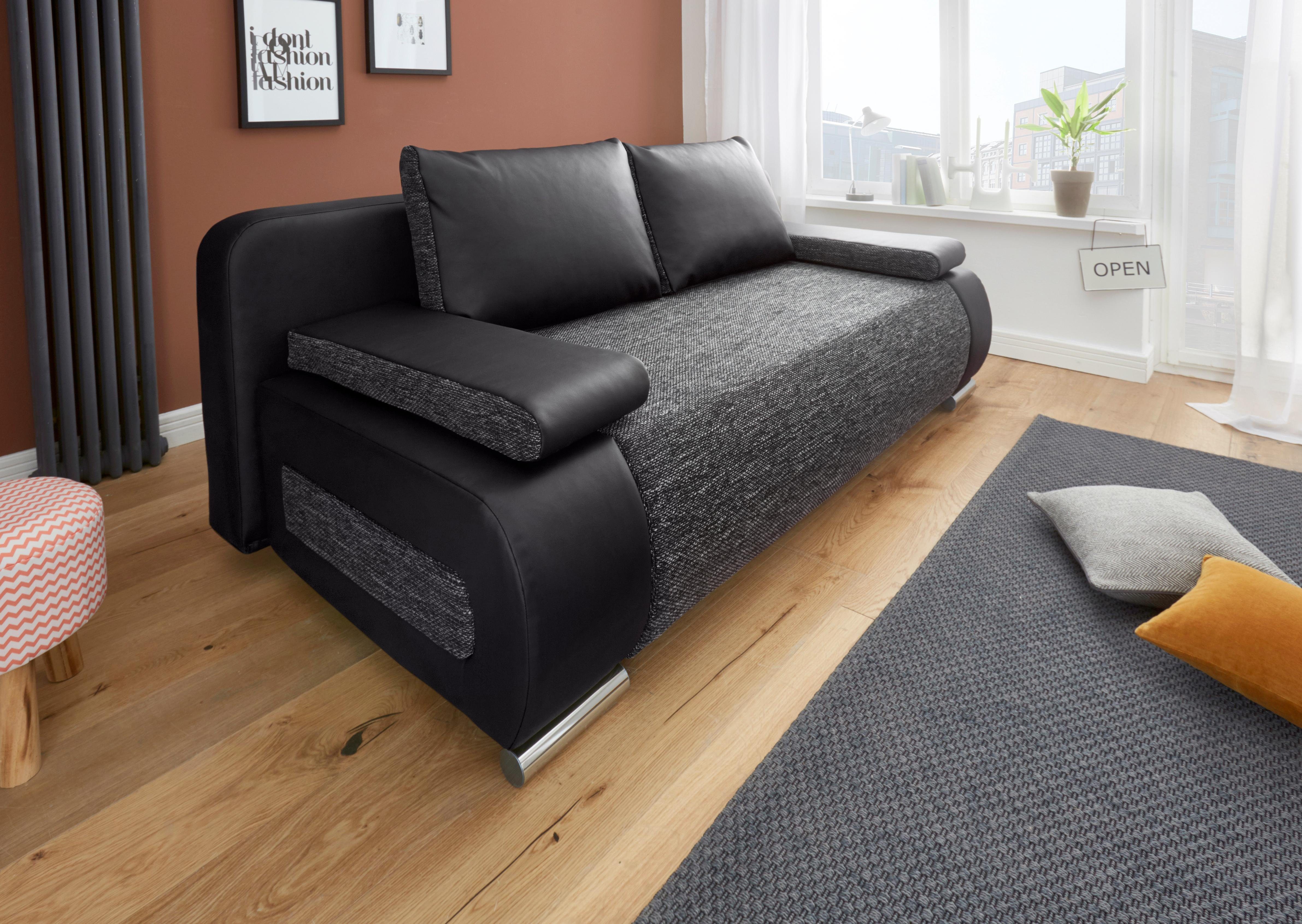 COLLECTION AB Schlafsofa Moritz, mit Bettfunktion und Bettkasten, komfortab günstig online kaufen