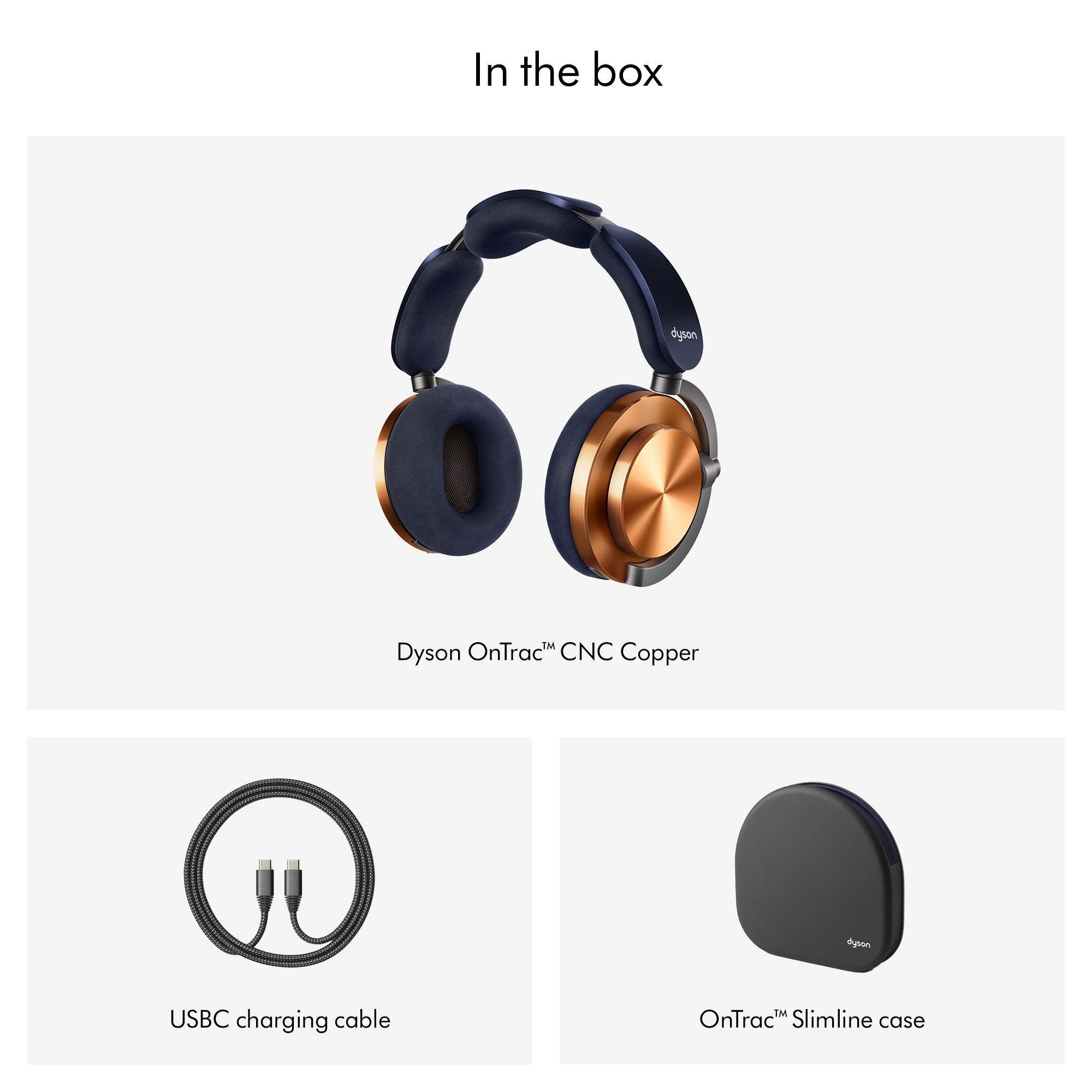 DYSON OnTrac™ Over-Ear-Kopfhörer (Geräuschisolierung, Transparenzmodus, Bluetooth, Integriertes Mikrofon zum telefonieren und Geräuschunterdrückung)