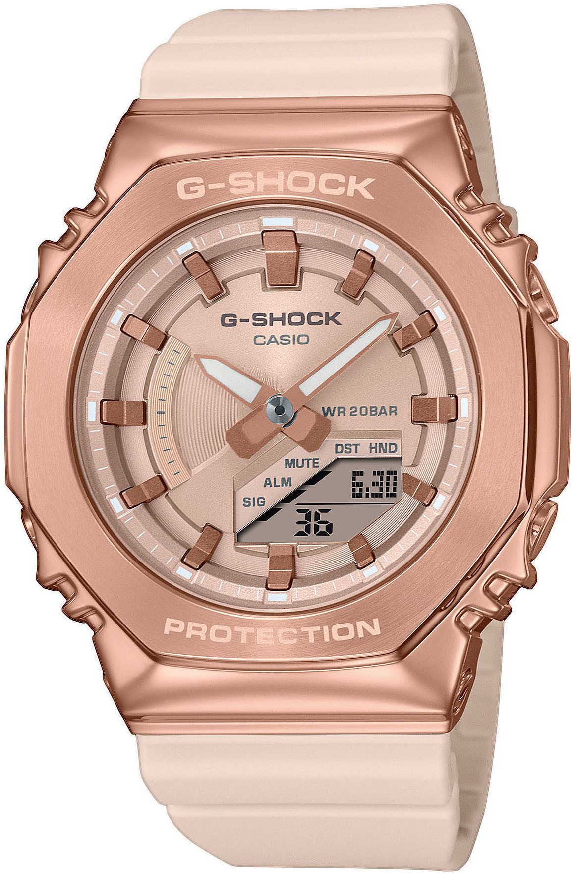 CASIO G-SHOCK Chronograph, Quarzuhr, Armbanduhr, Damen, Herren, digital, bis 20 bar wasserdicht