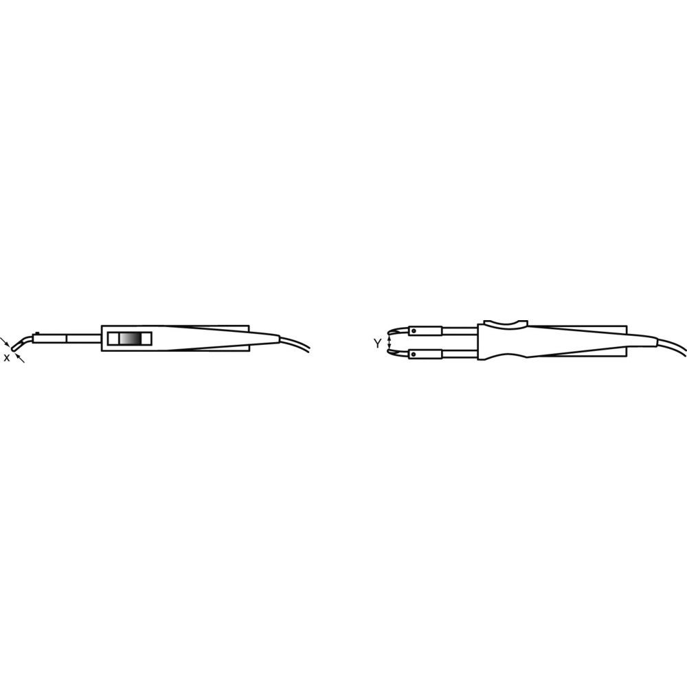 Lötfitting Weller WTA-4 Lötspitze Meißelform, abgewinkelt 45° Spitzen-Größe 12.5