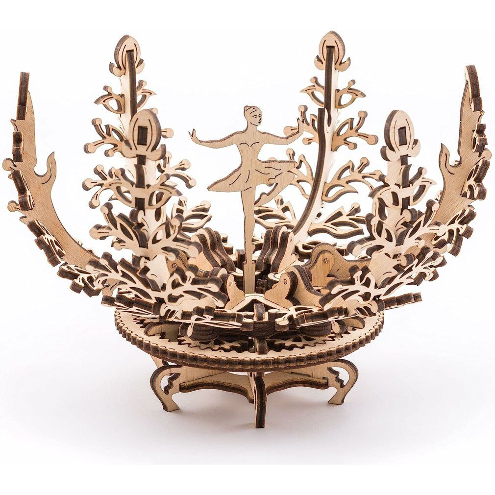 UGEARS 3D-Puzzle 3D-Puzzle Blume 101 Teile, Puzzleteile