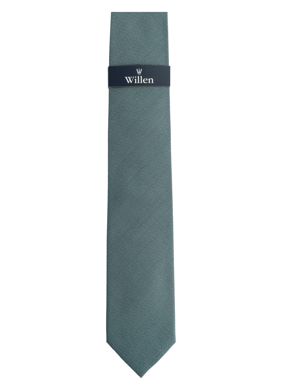 WILLEN Fliege Willen Krawatte, dunkelmint