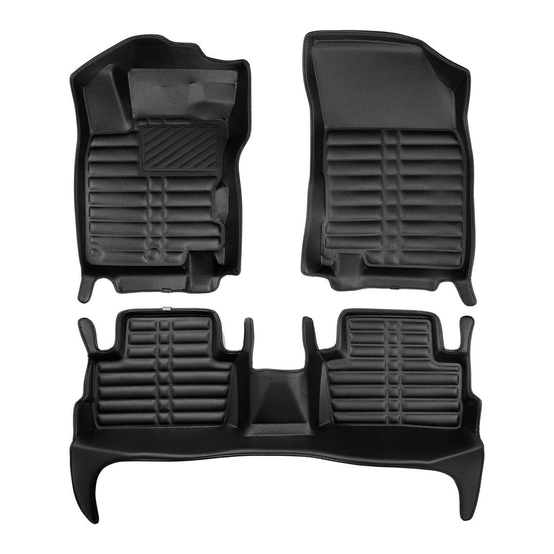 fussmattenprofi.com Auto-Fußmatte 5D Premium Auto Fussmatten für Nissan Qashqai (2.Gen) (J11) 2014-2021 (1 St), für Nissan Nissan Qashqai