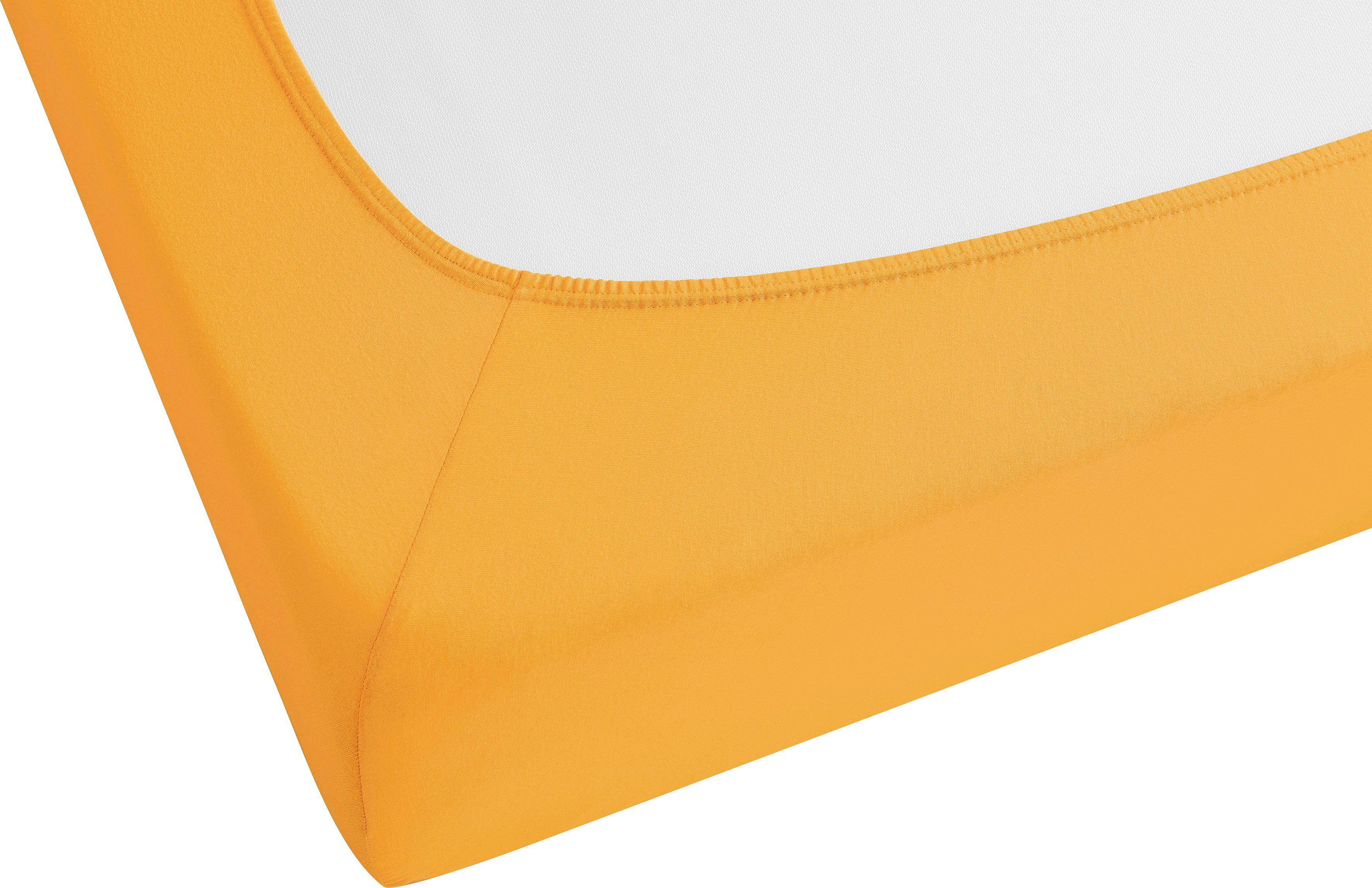 Biberna Spannbettlaken GOTS Biber in Gr. 90x200, 140x200 oder 180x200 cm, B günstig online kaufen