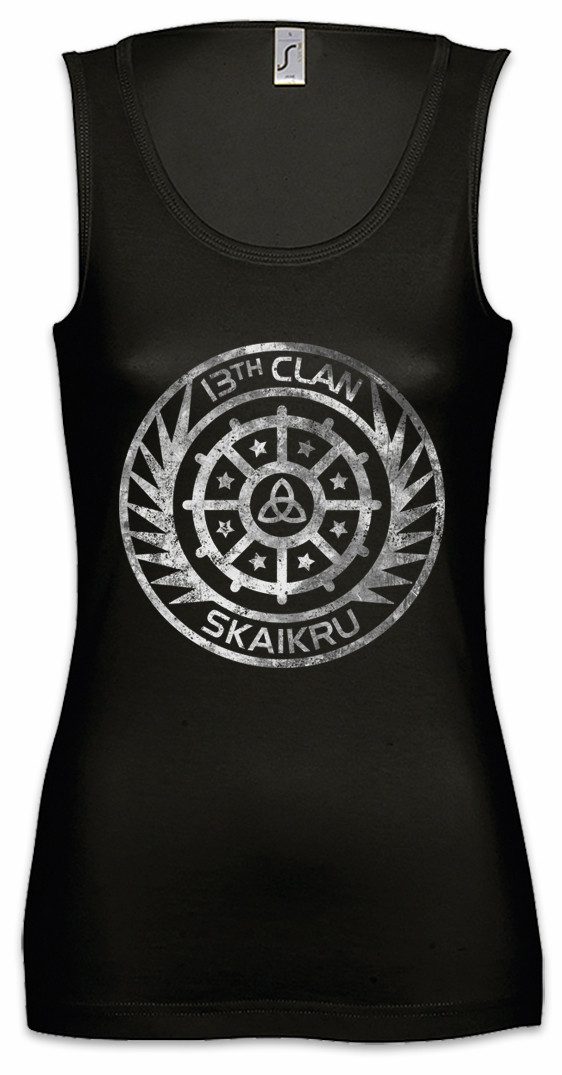 Tanktop The Skaikru Clan Logo Ärmelloses Damen T-Shirt Symbol 100 13th Clan