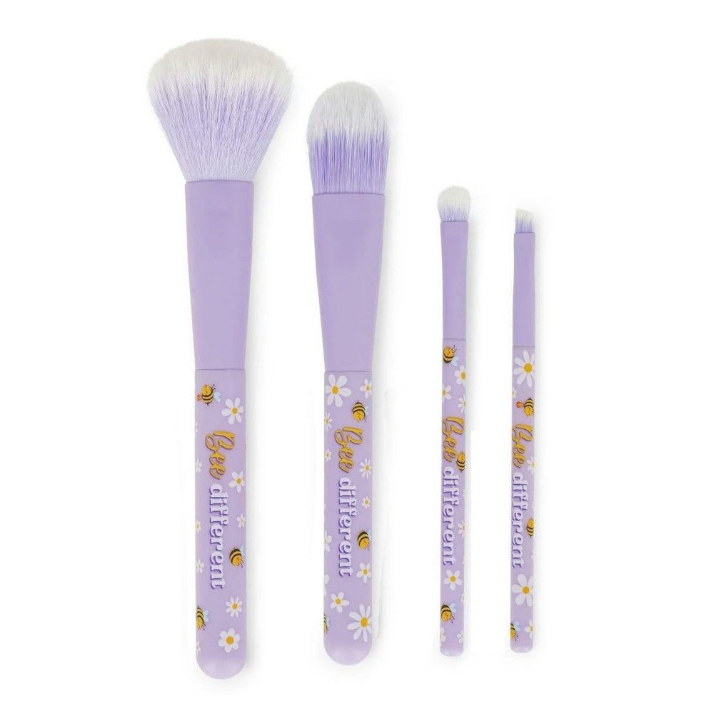 Legami Spiel LEGAMI Oh My Glow! Make-up-Pinsel Bee, 4er-Set