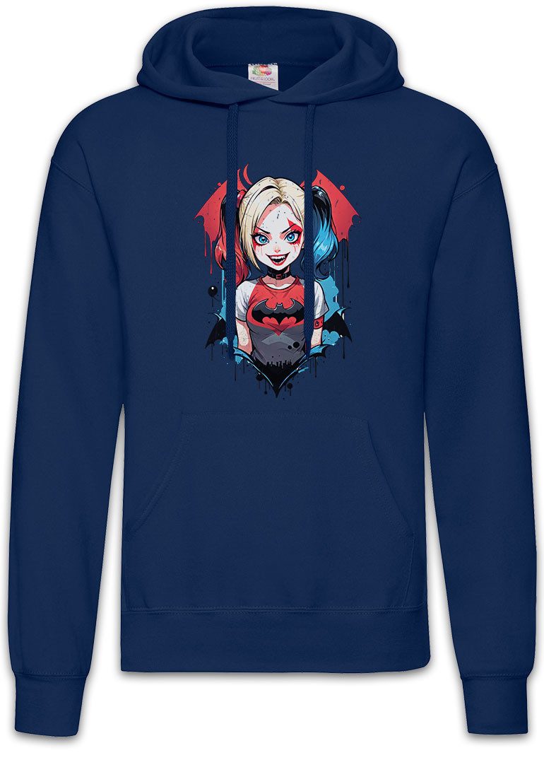 Hoodie Harley Batcave Girl Herren Hoodie Bat Logo Quinn Anime Gotham Batman