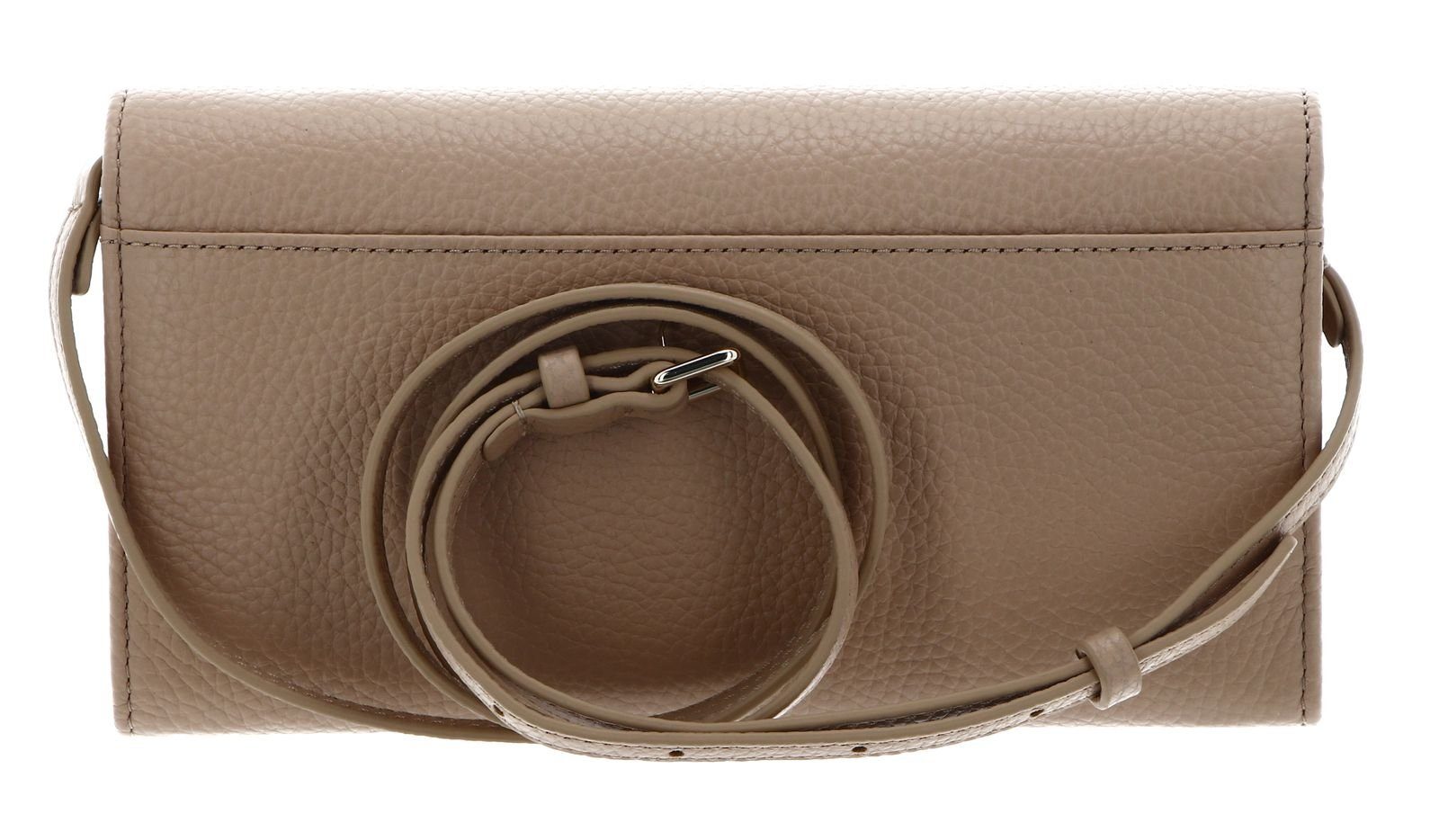 COCCINELLE Geldbörse Metallic Soft, aus echtem Rindsleder