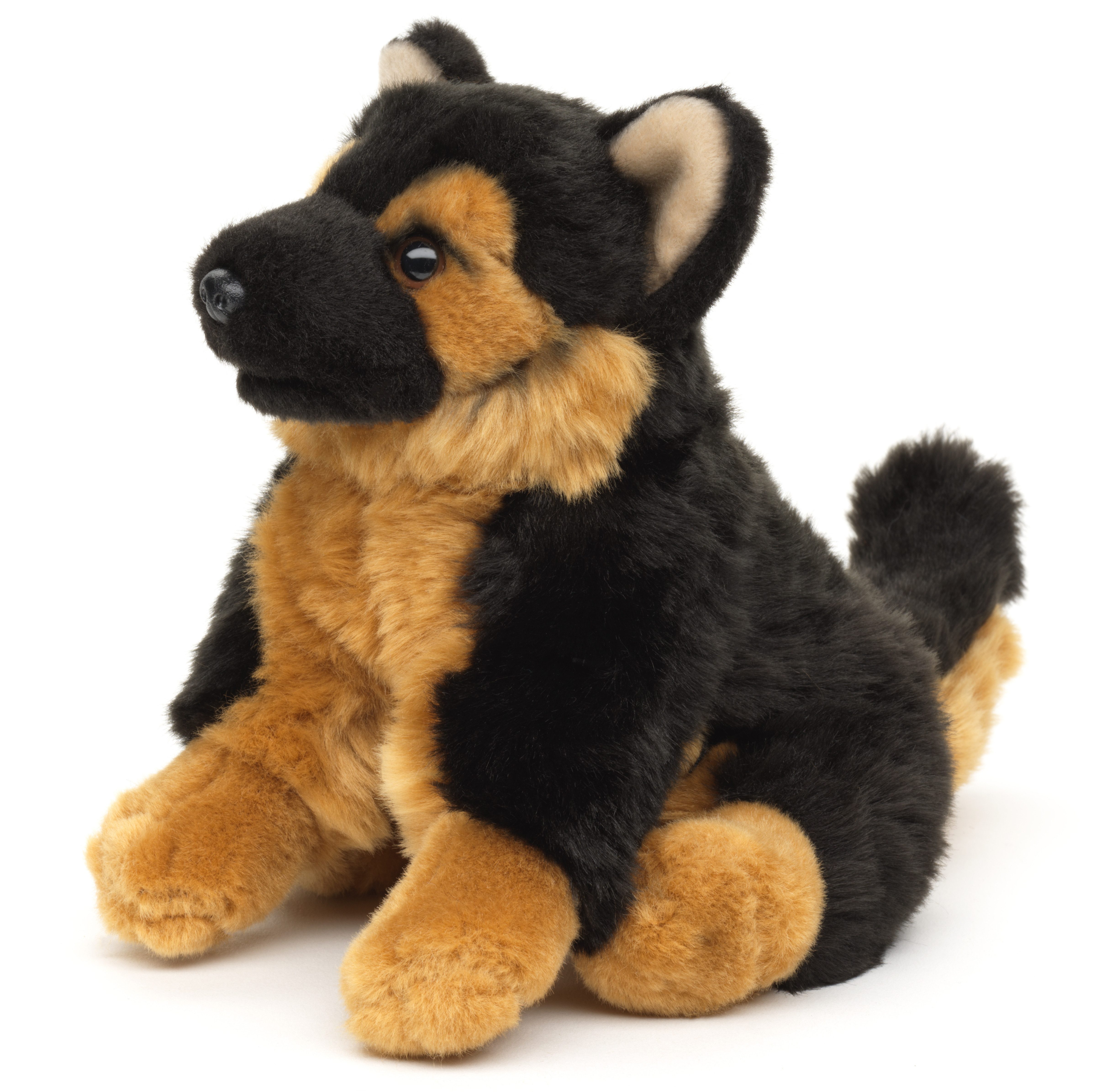 Uni-Toys Kuscheltier Dt. Schäferhund Welpe, 19 cm - m./o. Leine - Plüsch-Hu günstig online kaufen