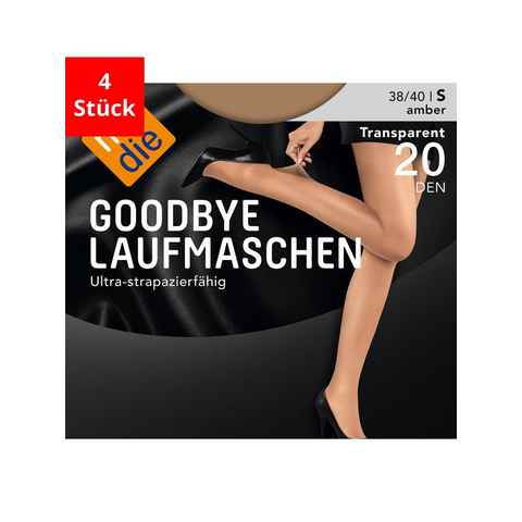 Nur Die Feinstrumpfhose Goodbye Laufmaschen - Im 4-Pack