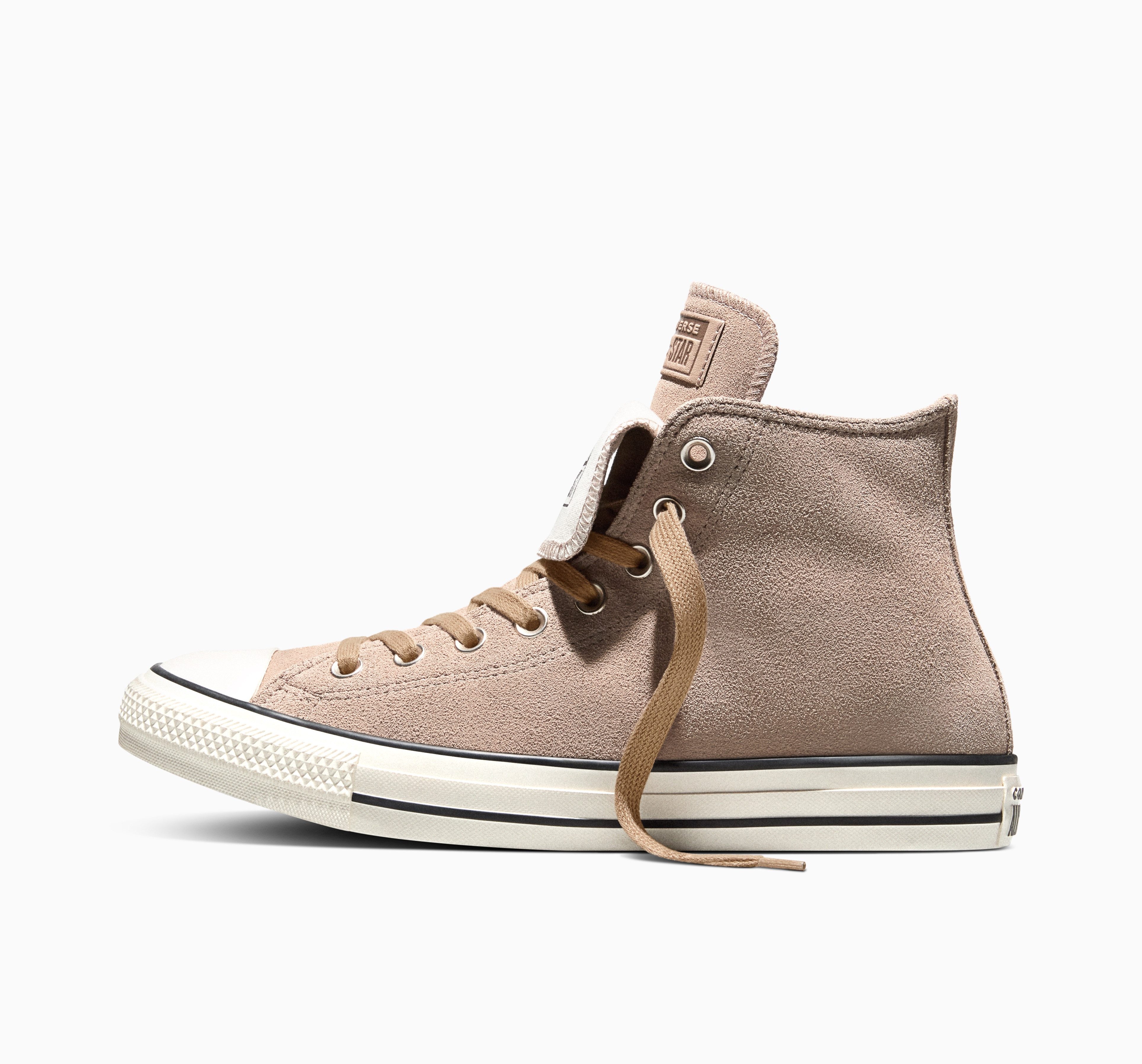 Converse CHUCK TAYLOR ALL STAR SUEDE Sneaker aus Wildleder, zweifarbige Laces – Bild 2 von 5