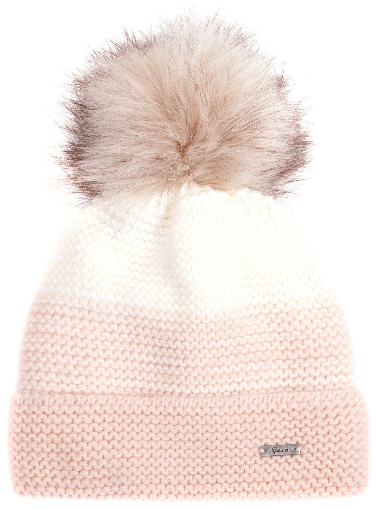 Faera Beanie Faera Wintermütze Beanie-Mütze mit Futter Unisex One-Size