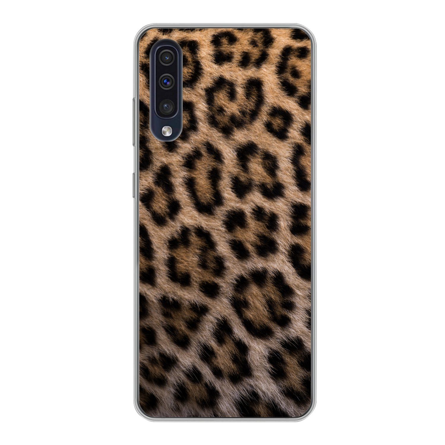 MuchoWow Handyhülle für Samsung Galaxy A30s Panther Druck, Smartphone-Bumper, Print, Handy Schutzhülle Dünn