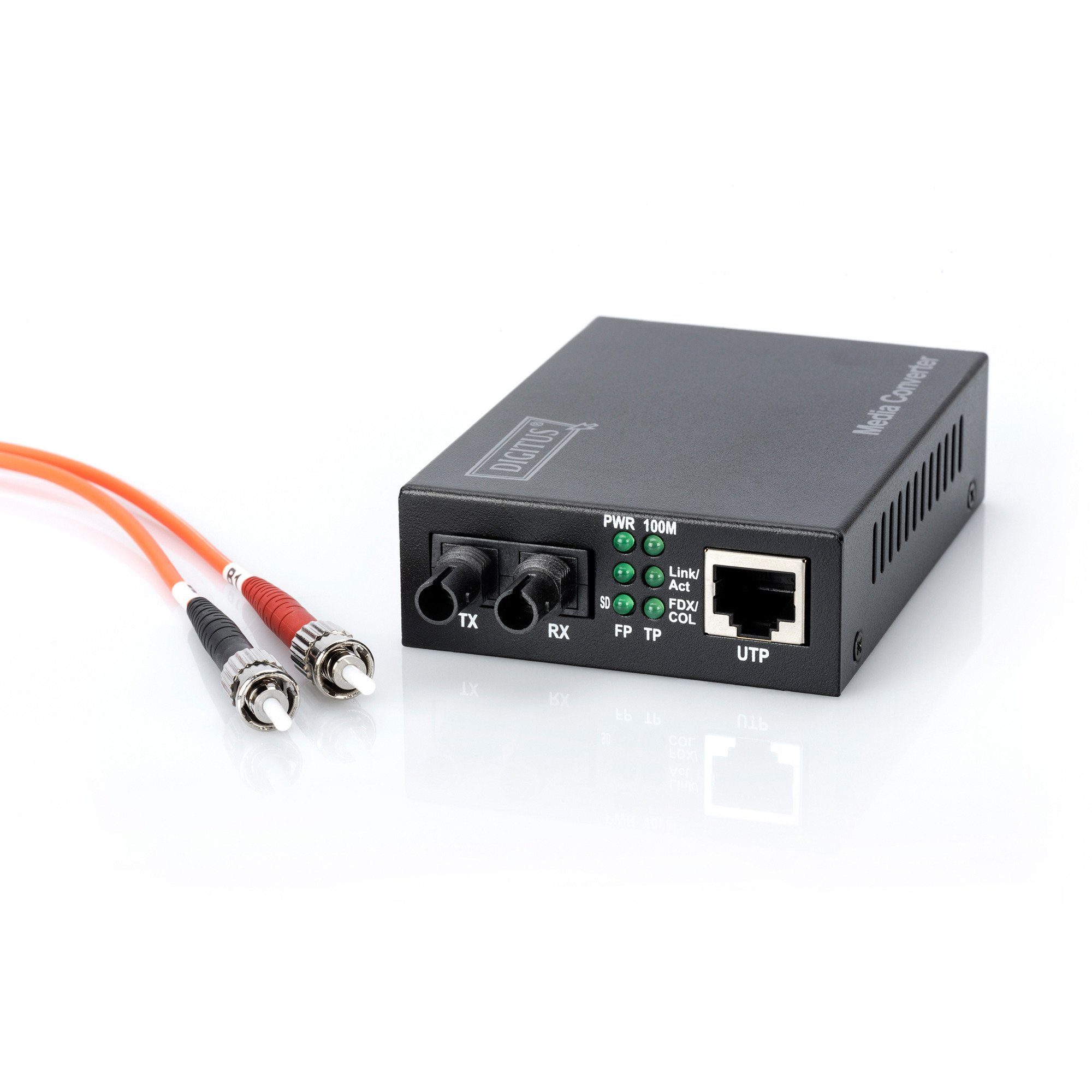 Digitus Netzwerkstecker Digitus Fast Ethernet Medienkonverter RJ-45 auf
