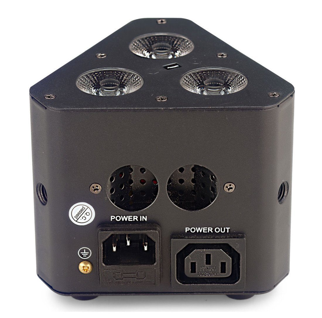 Stagg Discolicht Stagg SLI-TRUSS34-2 LED Scheinwerfer Spot, Spot, LED RGBW, Rot