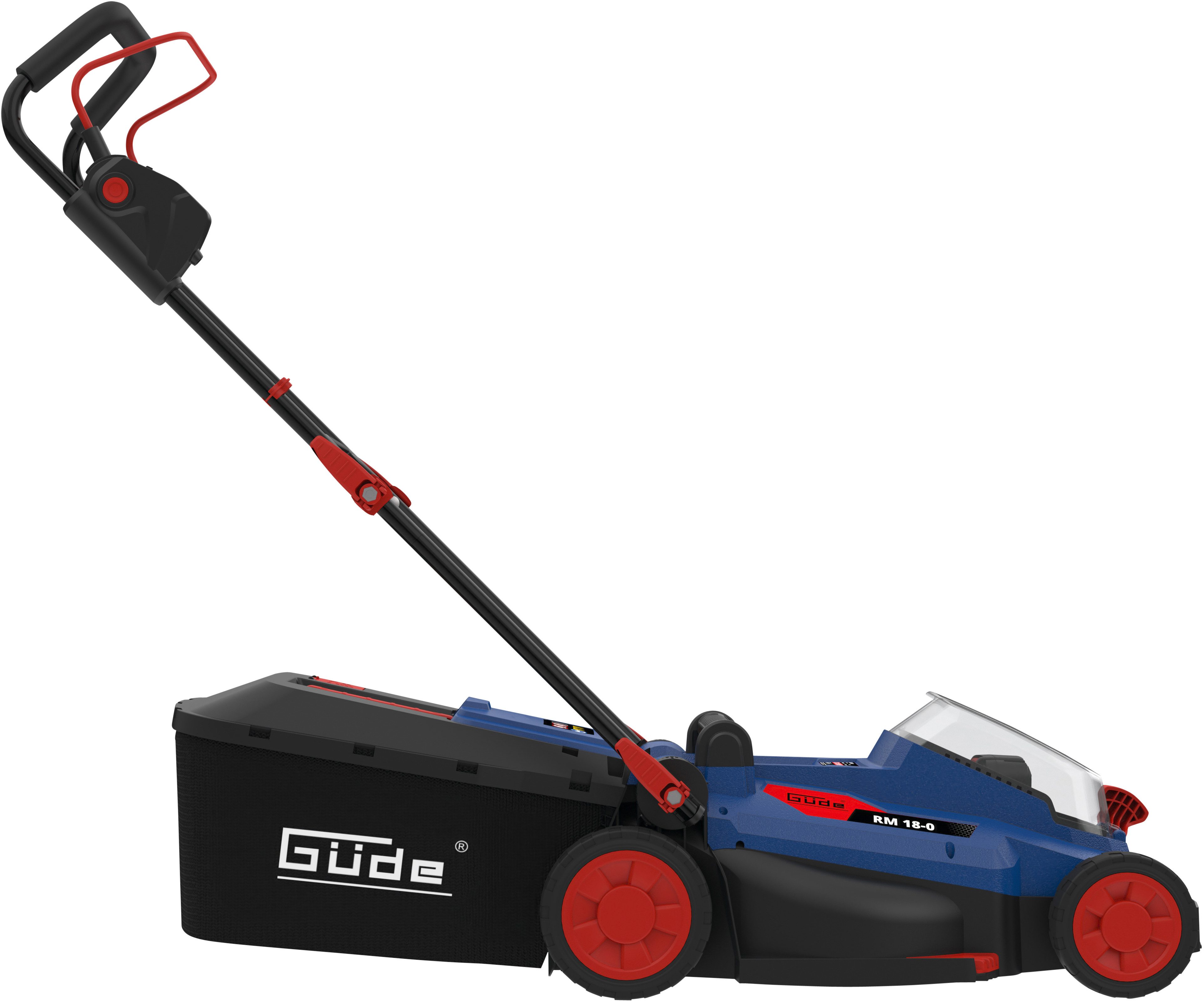 Güde cordless lawnmower RM 18-401-23, 33 cm cutting width, 3 functions: mowing, collecting and mulching