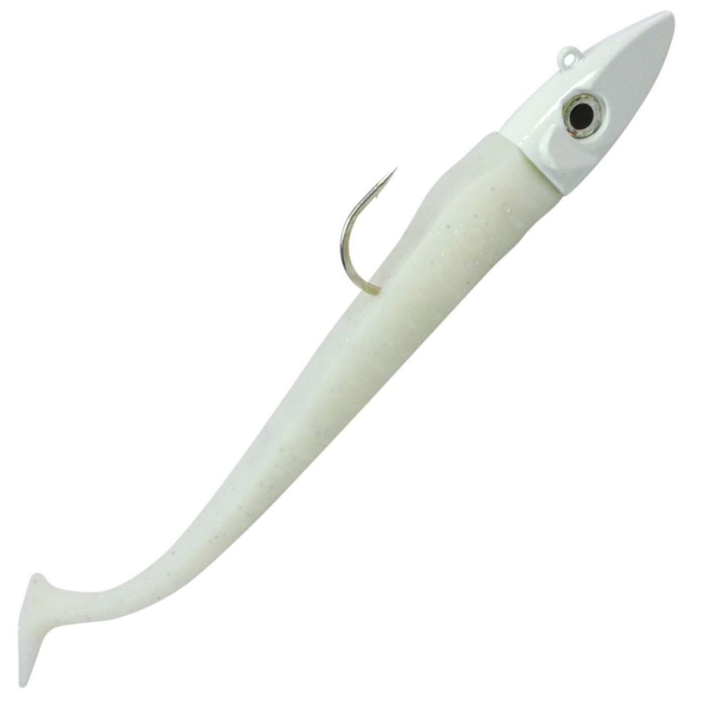 Hogy Kunstköder Hogy Twitcher + Paddle 20cm Gummifisch bone