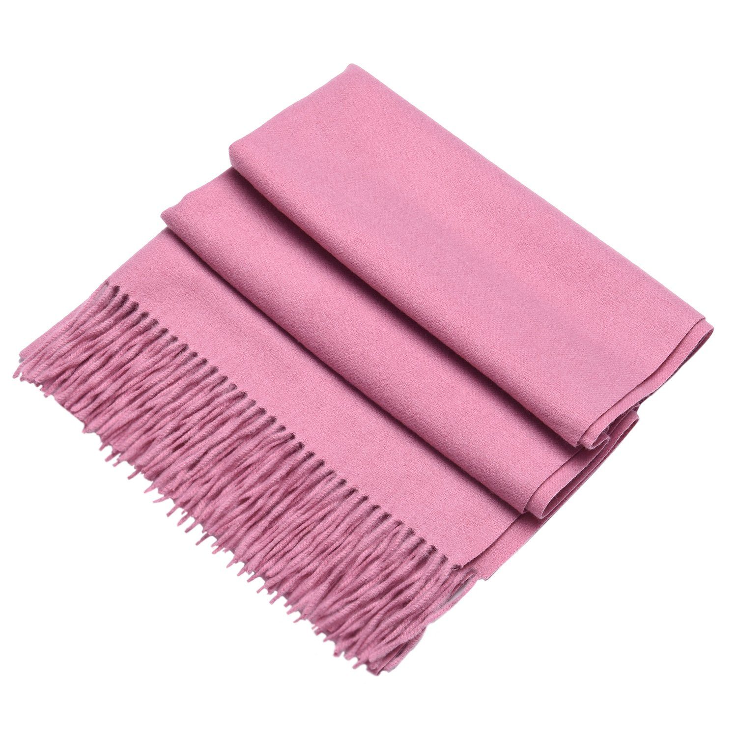 DonDon Schal Schal Winterschal, (1-St), Damenschal, kuschlig weich, mit Fra günstig online kaufen