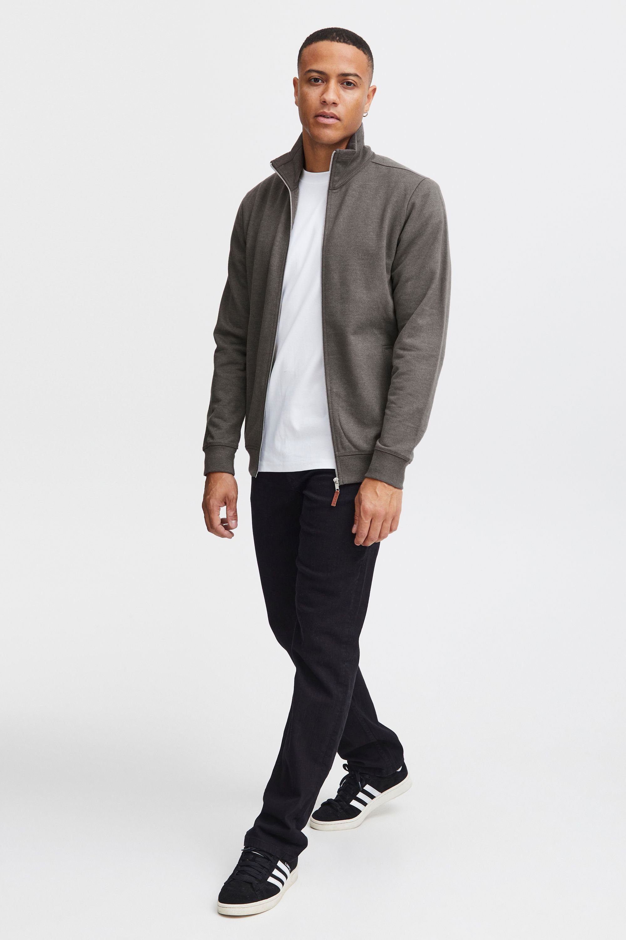 Blend Kapuzenpullover BHAlio Sweatshirtjacke mit zwei Eingriffstaschen