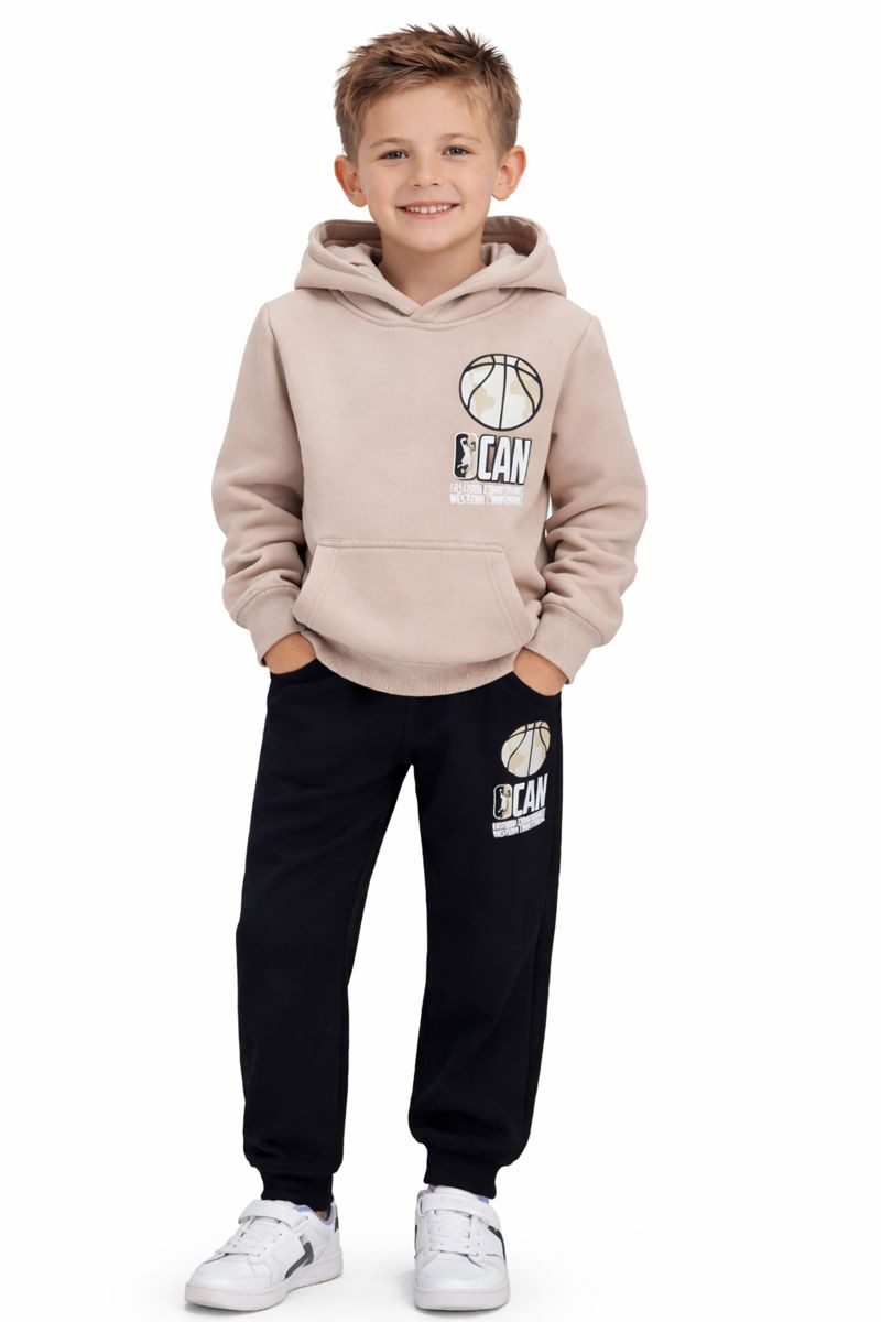 Fashion Boy Sweatanzug warmer Jogginganzug Sport Kinder Freizeitanzug JF560e (Set)