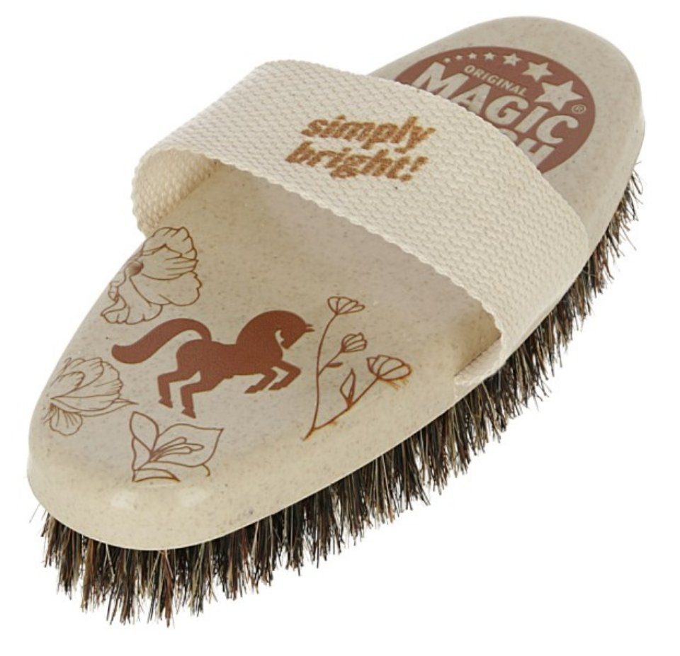 Kerbl Pferdebürste MagicBrush Pferdekardätsche WaterLily 17 cm x 8 cm 3297780, (1-tlg)
