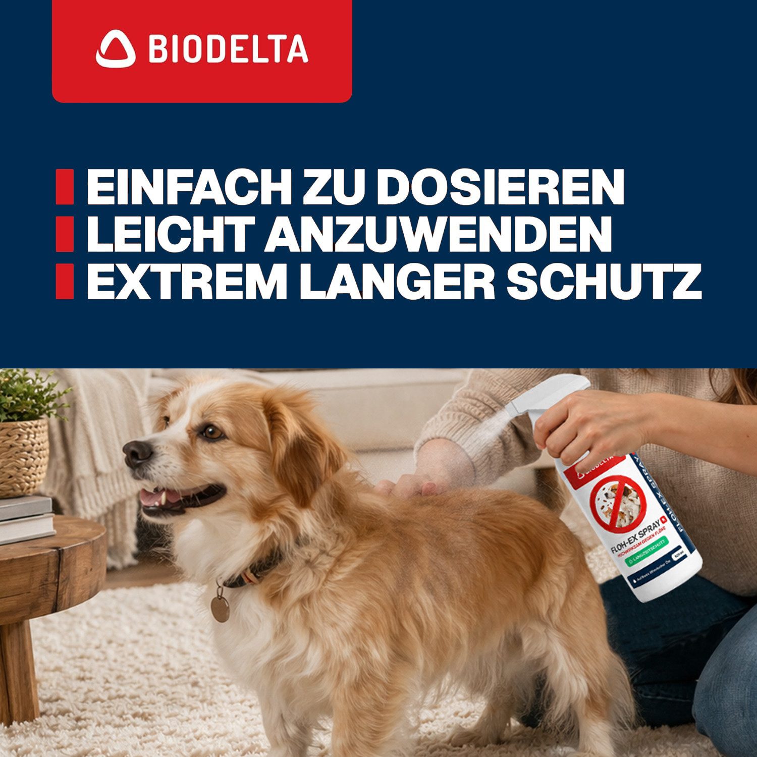 LTK-008 Biodelta Insektenspray Flohspray N, 0.5 l, Sprühflasche oder Kanister, 500 ml – Bild 3 von 5