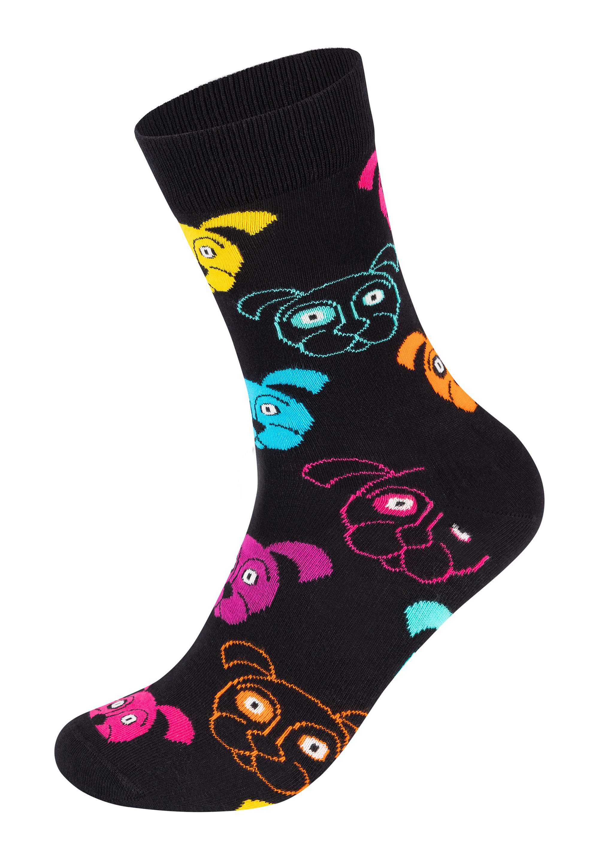 Happy Socks Basicsocken 3-Pack Classic Dog Socks Aus nachhaltiger Baumwolle günstig online kaufen