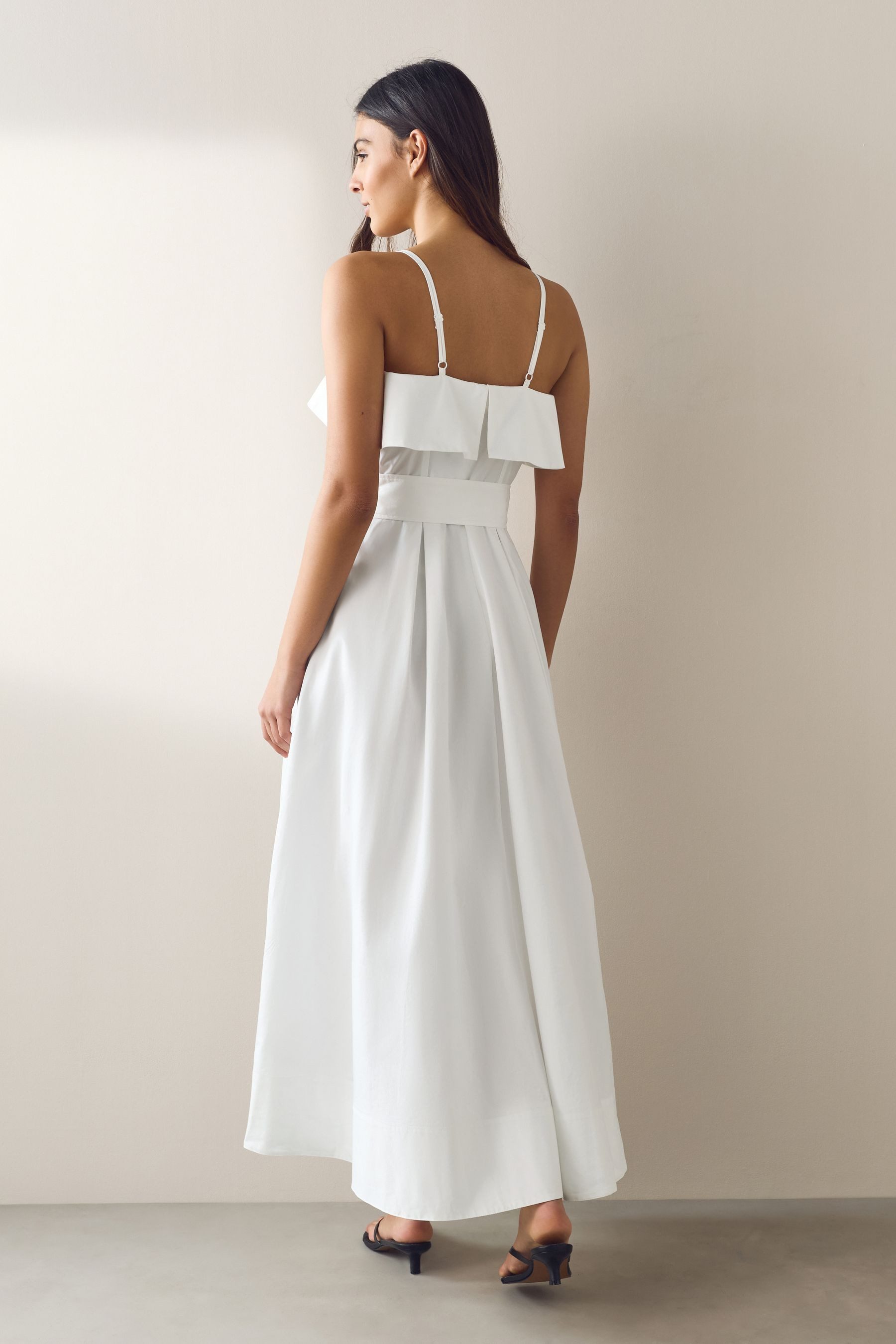 Next Maxikleid Festliches Maxikleid mit Umschlag und Gürtel (1-tlg) – Bild 2 von 5