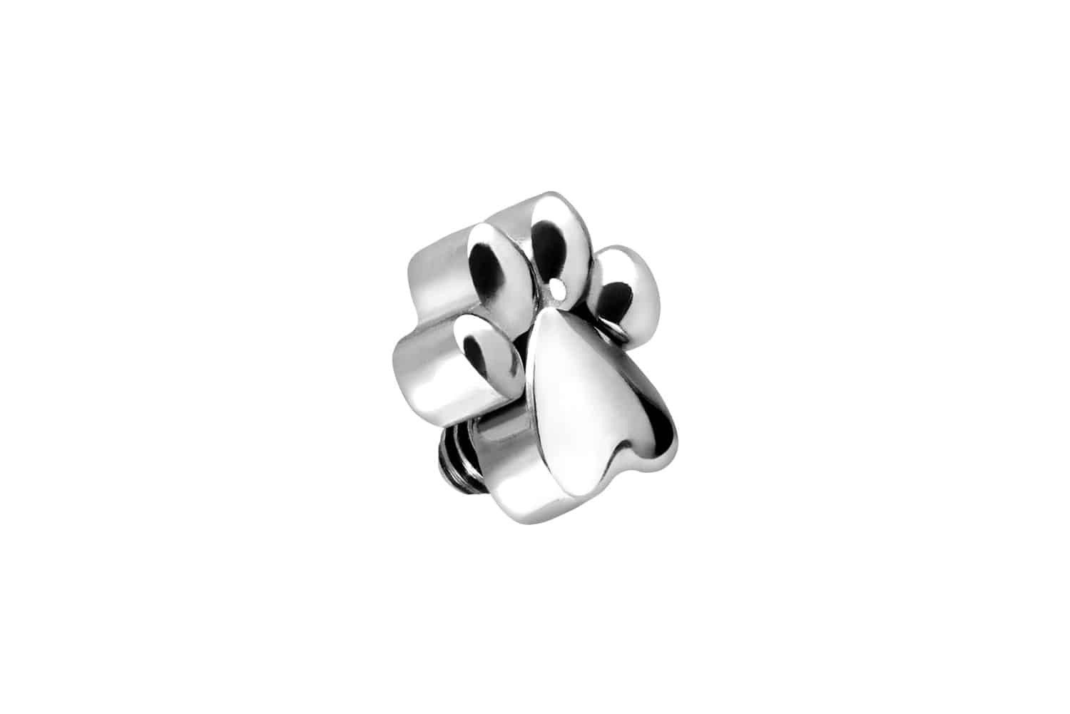 Piercing-Set Titan Dermal Anchor Aufsatz PFOTE