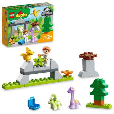 LEGO® Konstruktionsspielsteine Dinosaurier Kindergarten (10938), LEGO® DUPLO Jurassic World, (27 St)