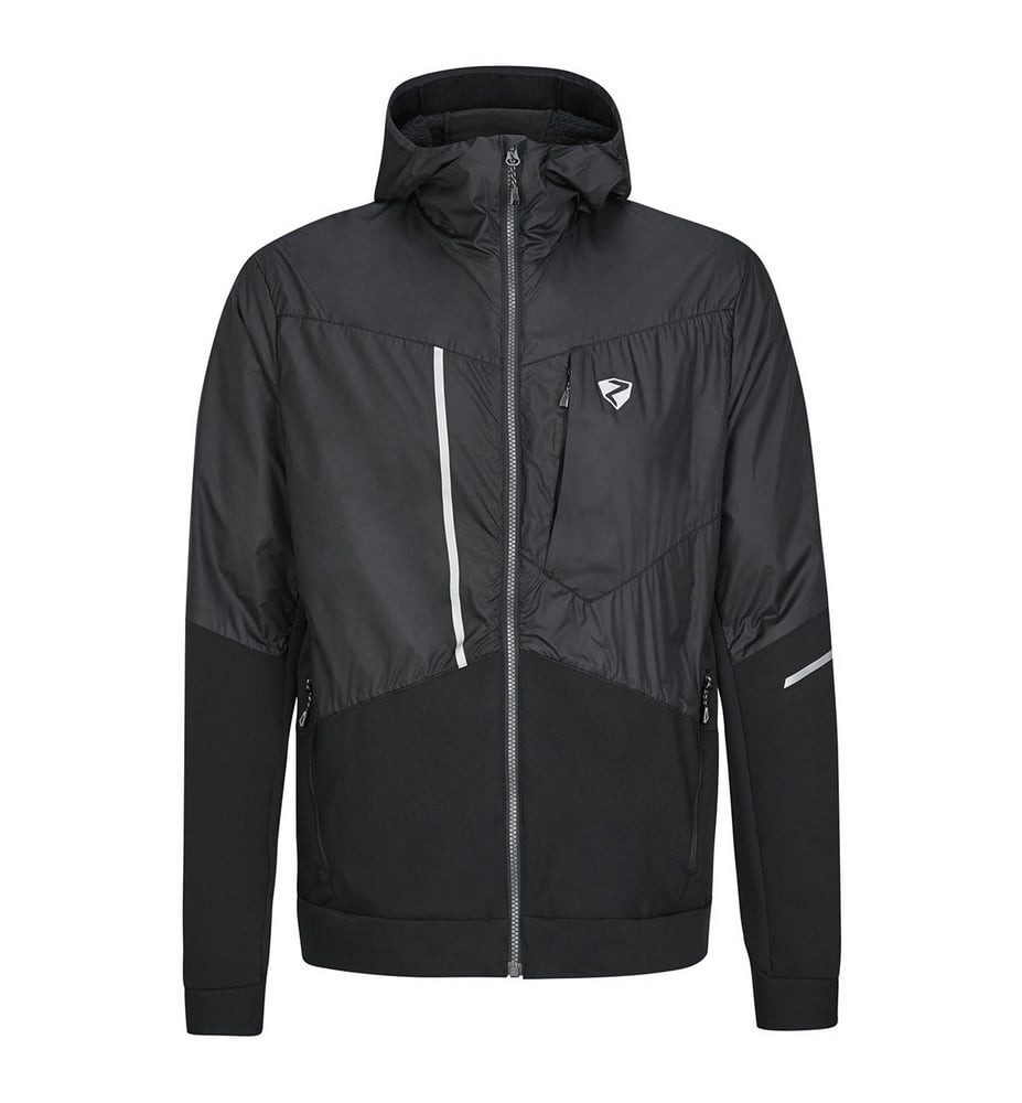 Ziener Hybridjacke Funktions-Langlaufjacke Nikolo (PrimaLoft® Active, wasserdicht, PFC)
