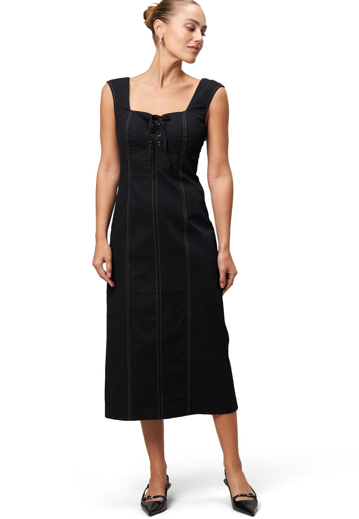 Zero Maxikleid zero Maxikleid mit Schnürung günstig online kaufen