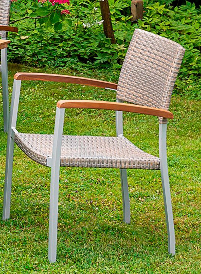 MERXX Gartensessel »Silano« Aluminium/Kunststoff OTTO