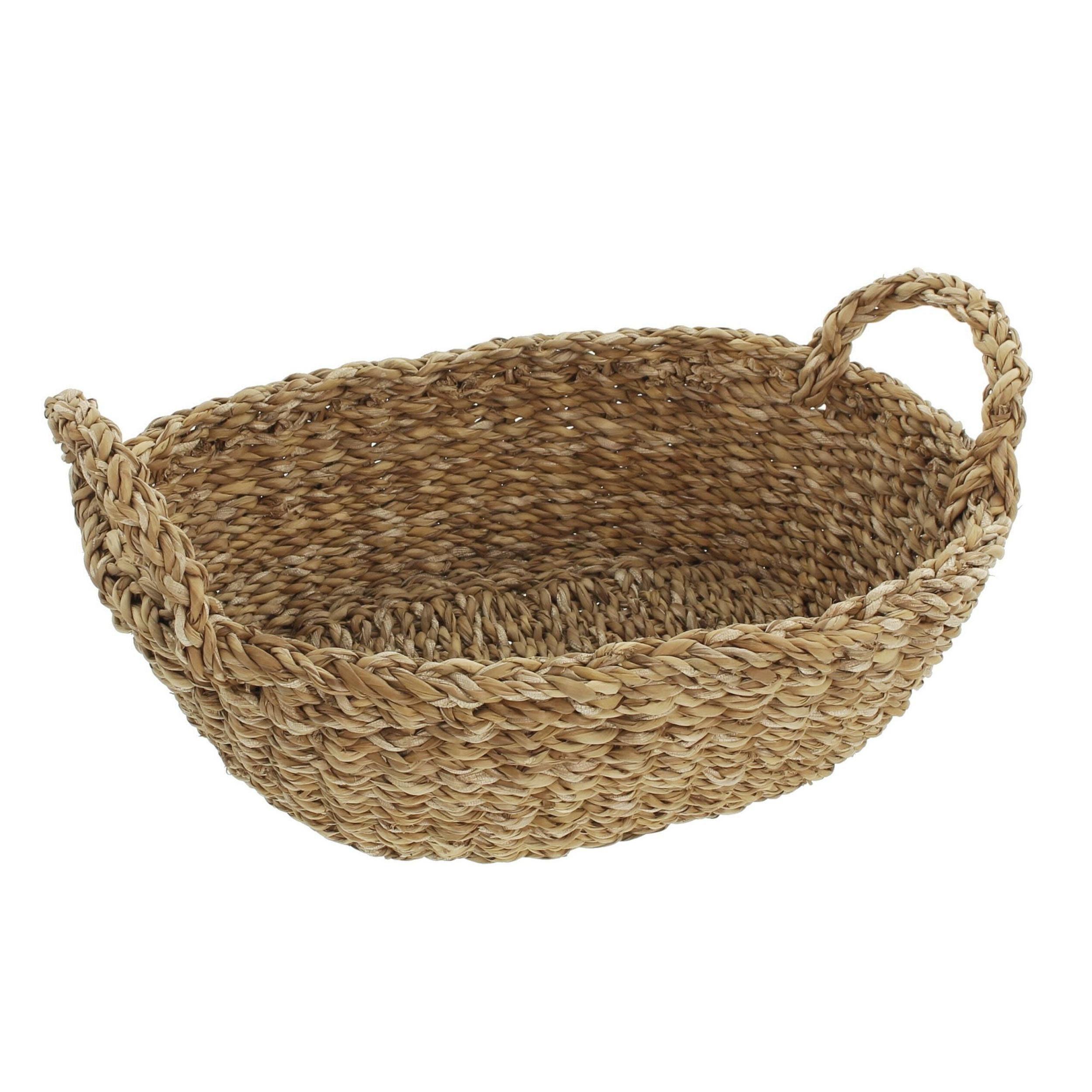 Dekoschale Schale "Seegras", oval