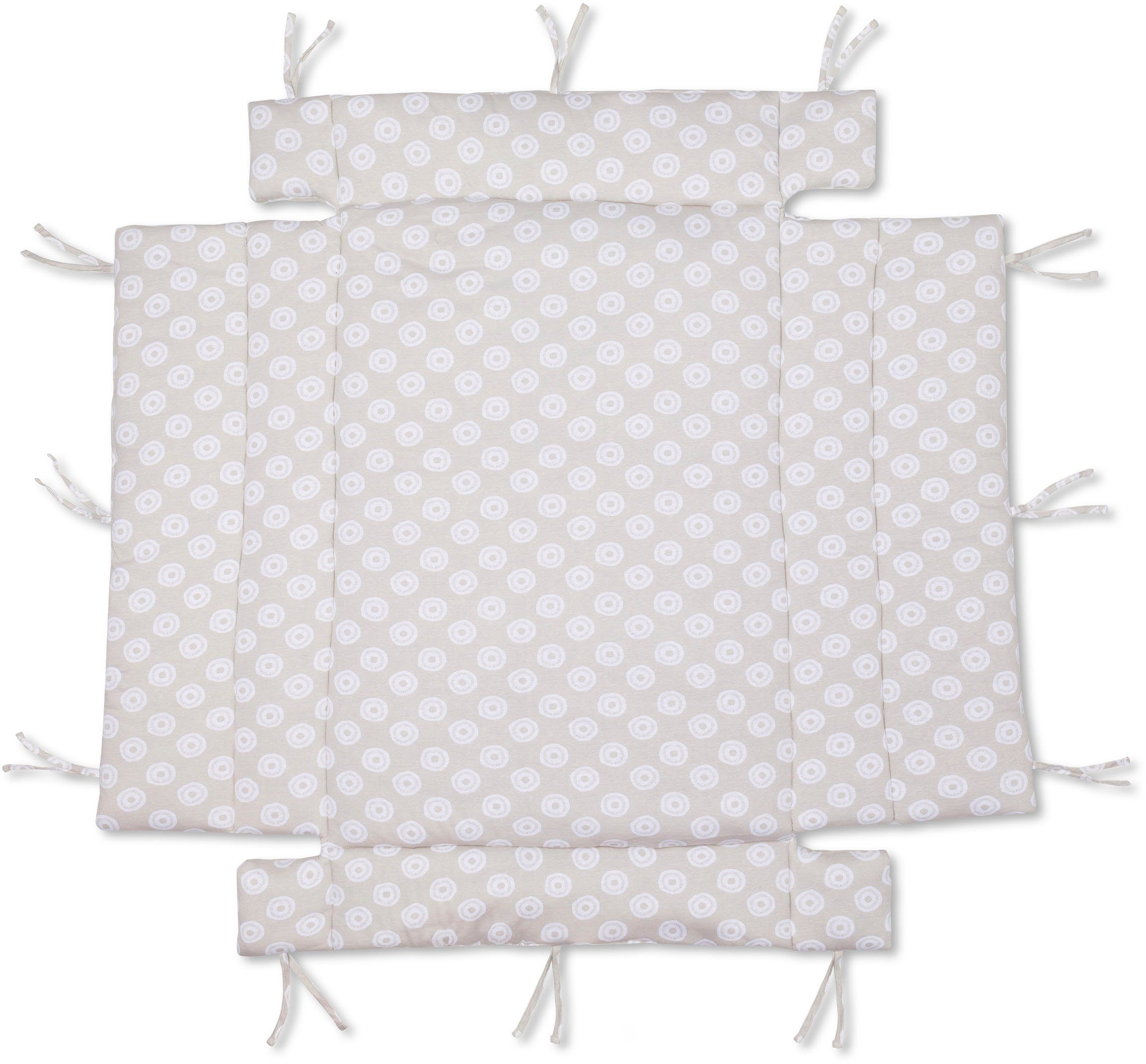 Fillikid Laufgittereinlage Jersey, Circles grey günstig online kaufen