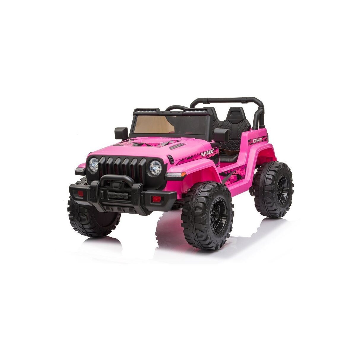 Wisam Elektro-Kinderauto Elektrische Fahrt auf dem Auto CH9956 Pink Rosa