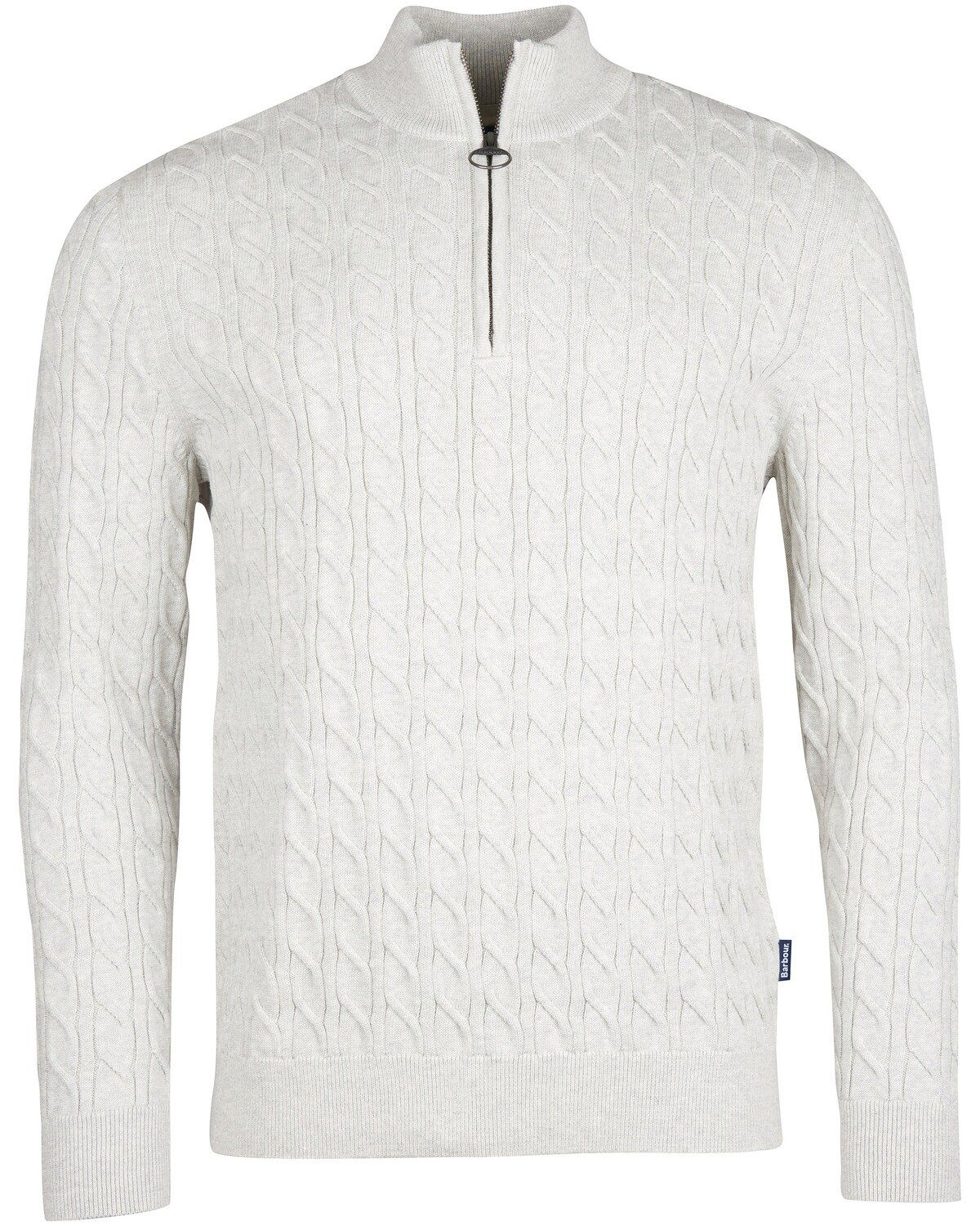 Barbour Troyer Zip-Troyer Cable Knit