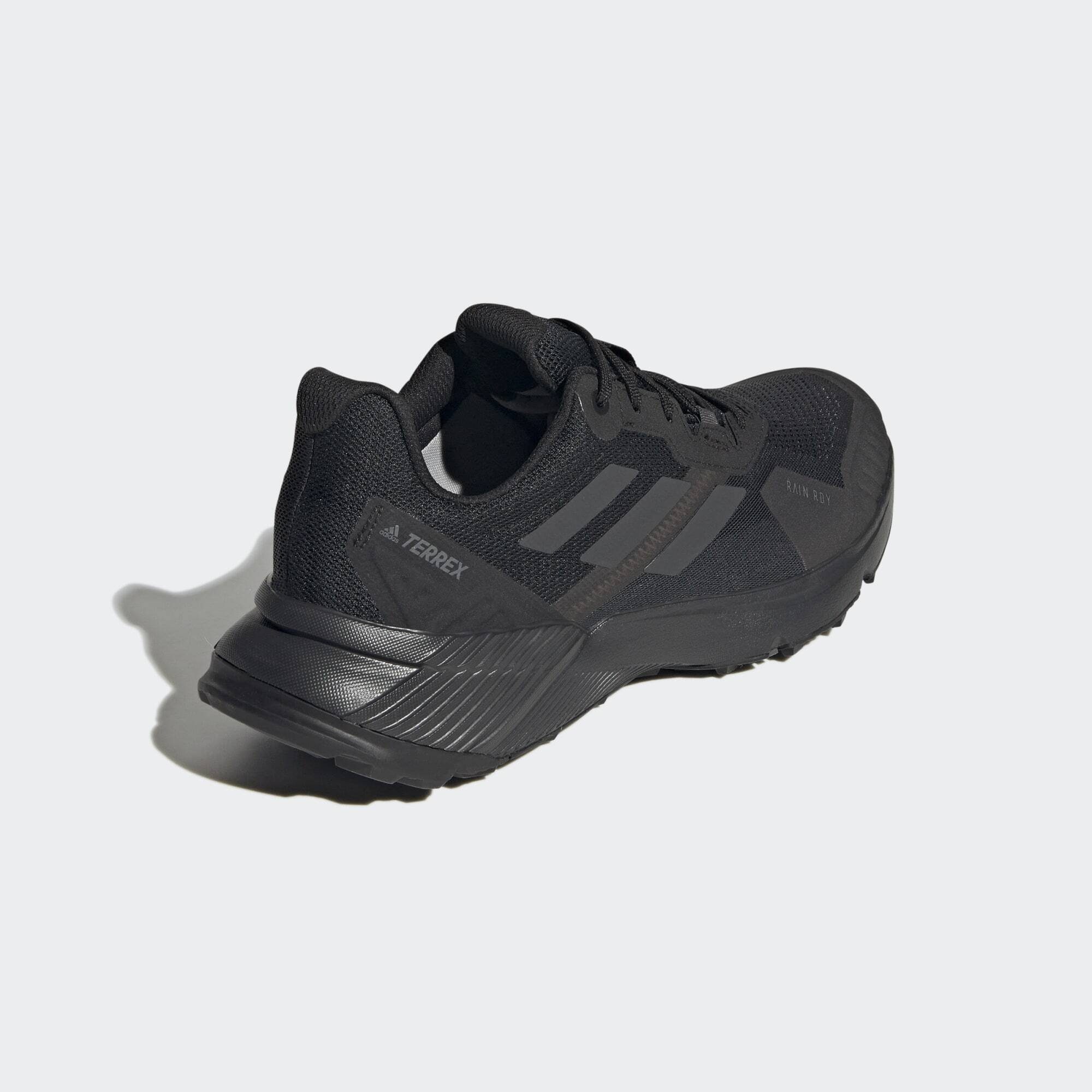 adidas / Grey TERREX RAIN.RDY SOULSTRIDE Carbon TRAILRUNNING-SCHUH Black Six Performance Core / Sneaker