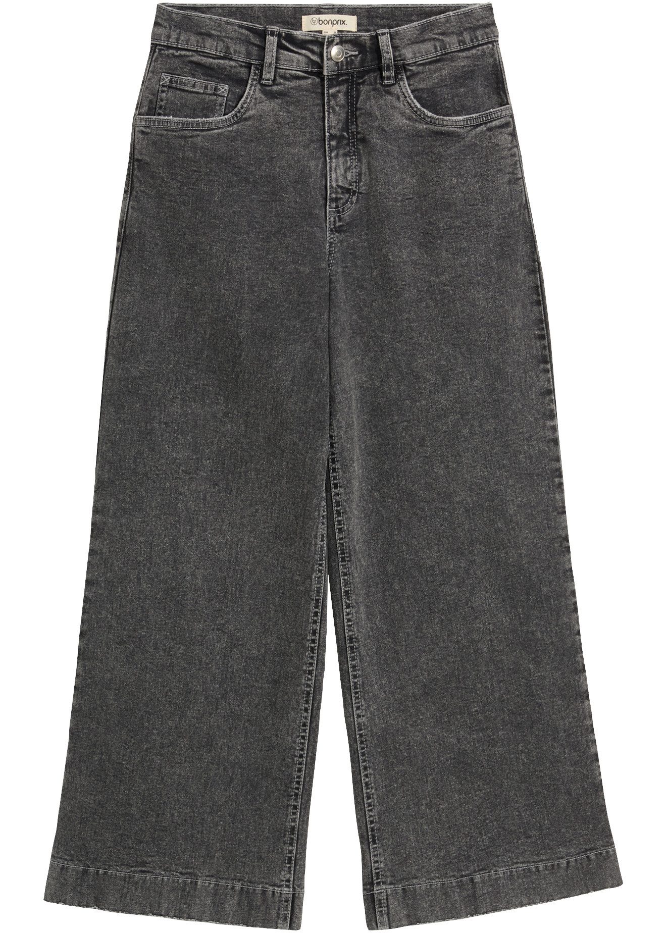 bonprix 7/8-Jeans verkürztes 7/8-Design, weites Bein, Loose Fit, mit Elasthan-Anteil – Bild 5 von 5