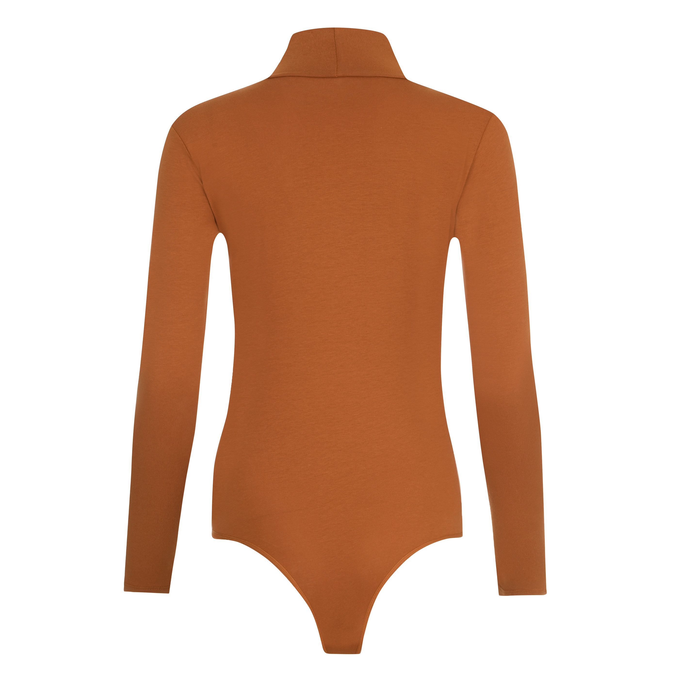 Evoni Body Langarmbody mit Hochkragen