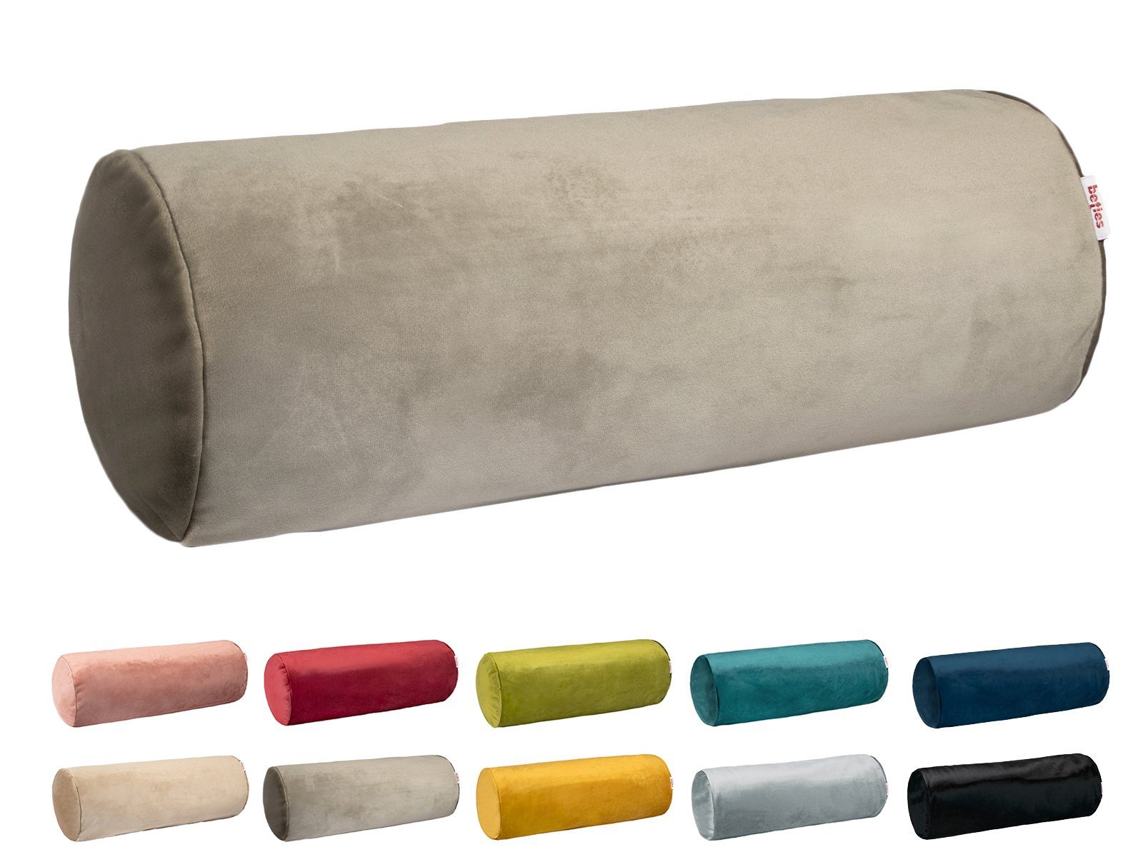 beties Nackenrollenbezug Samt&Sonders, (1 Stück), Samt Nackenrollenhülle ta günstig online kaufen