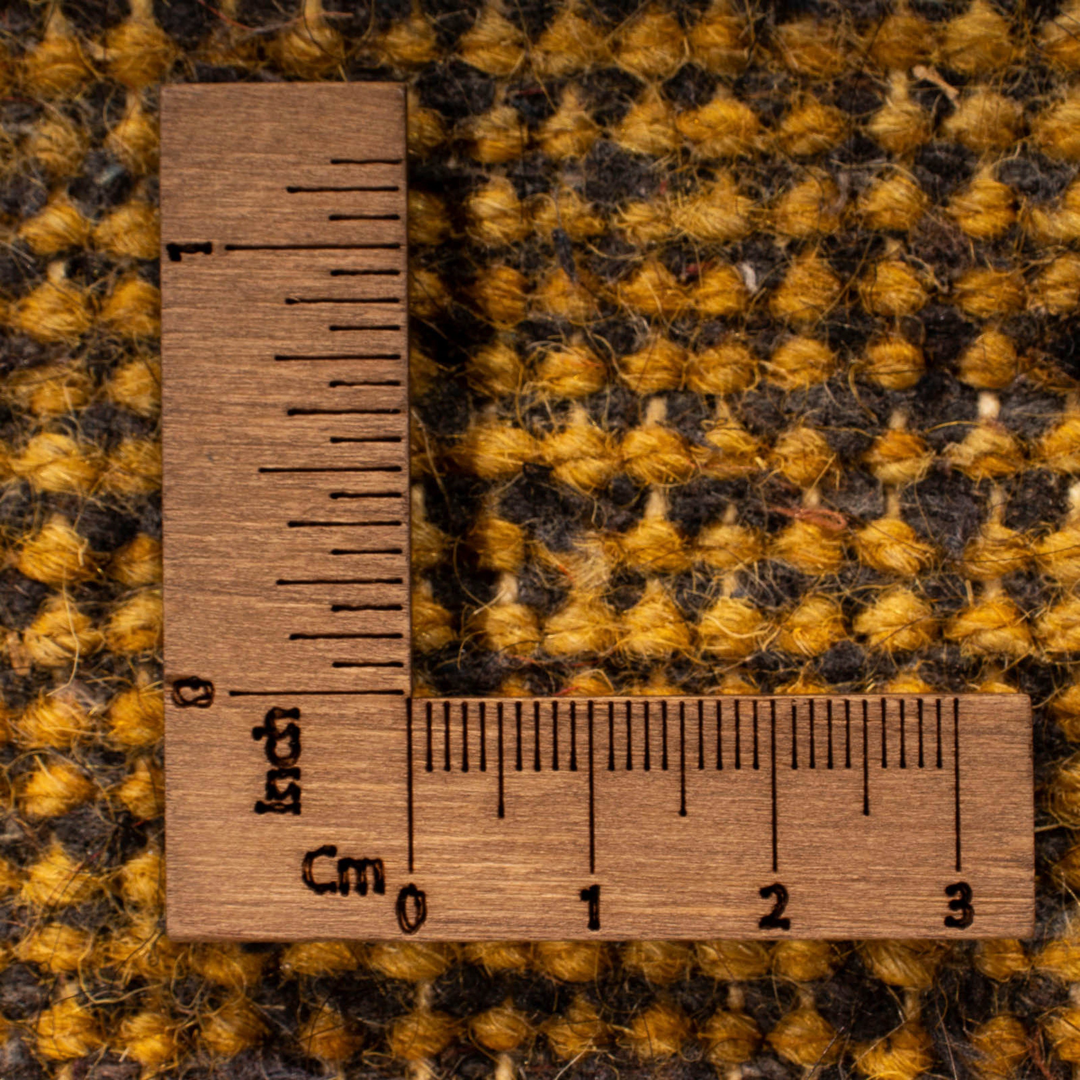 Wollteppich Gabbeh - Indus x Einzelstück Handgeknüpft, Wohnzimmer, gold, mit 18 cm Höhe: morgenland, rechteckig, 67 Zertifikat mm, 121 - 