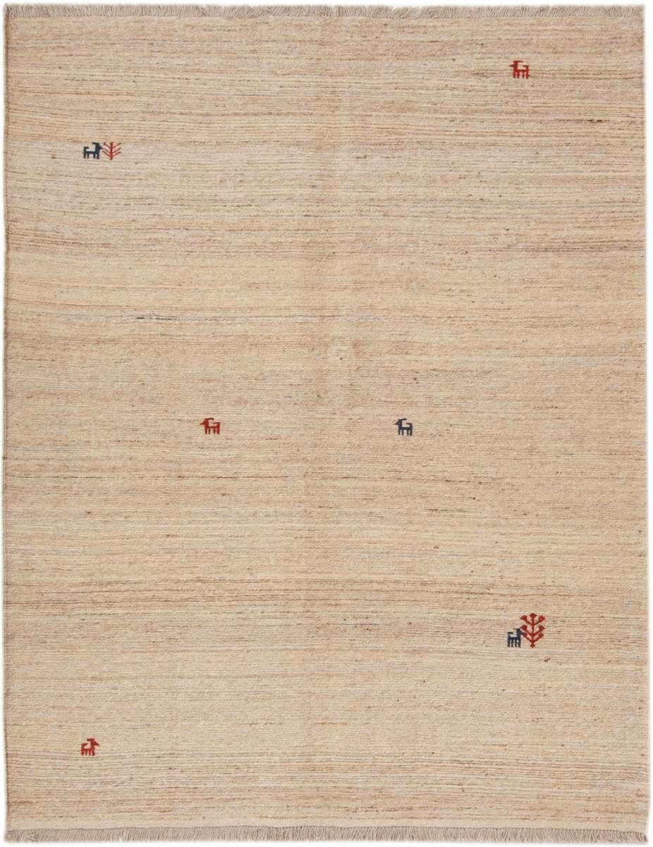 mm Moderner Perser 5 rechteckig, Handgeknüpfter Orientteppich, 158x193 Nain Orientteppich Höhe: Gabbeh Trading, Loribaft