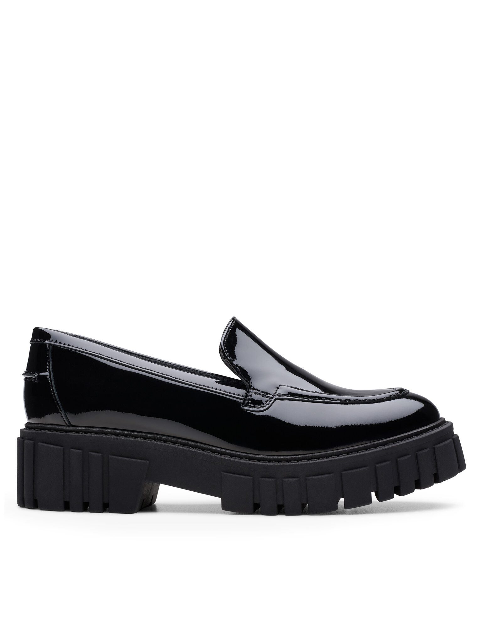 Clarks Slipper Page Loafer 26178682 Schwarz Slipper