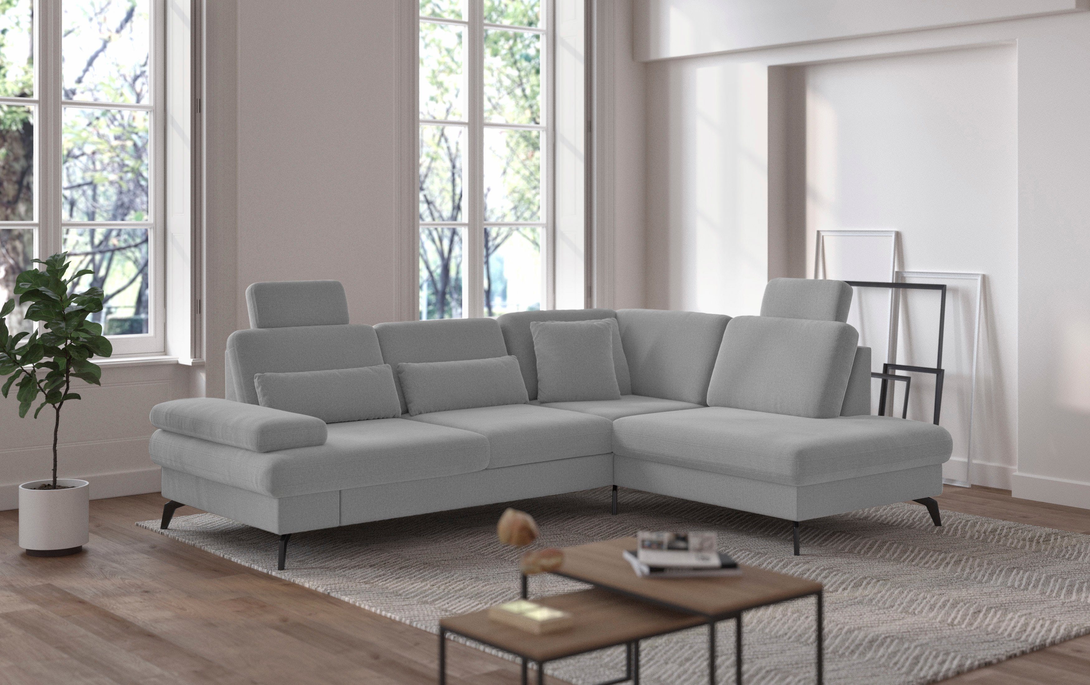 sit&more Ecksofa Morris L-Form, inkl. Sitztiefenverstellung, günstig online kaufen